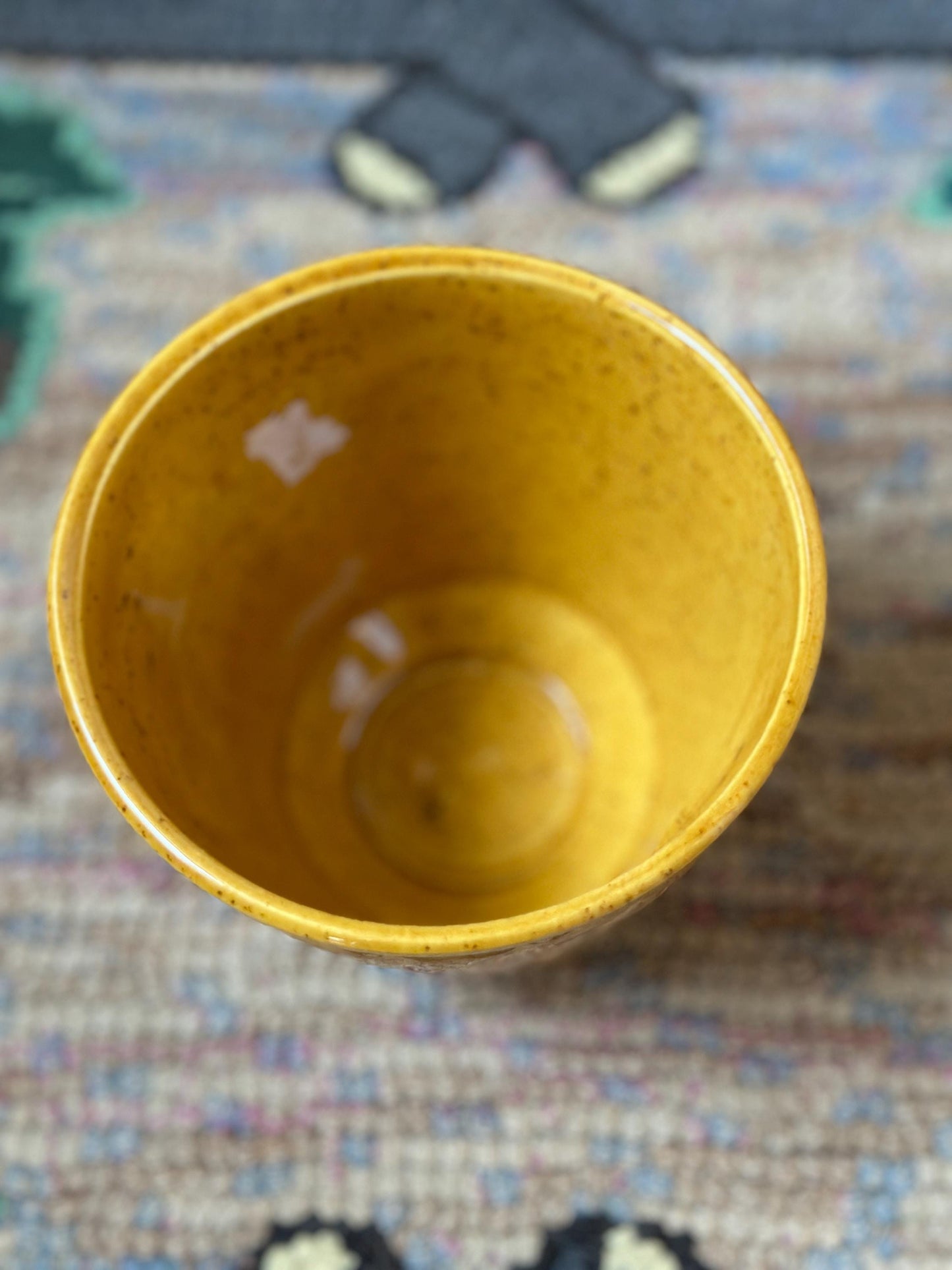 Vintage Haeger Pottery. #404 Planter/Vase, with Diamond Quilt Pattern