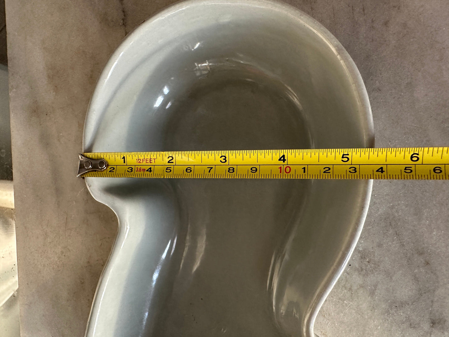 Vintage Haeger Grey Ceramic Planter: MCM Succulent Bulb Pot