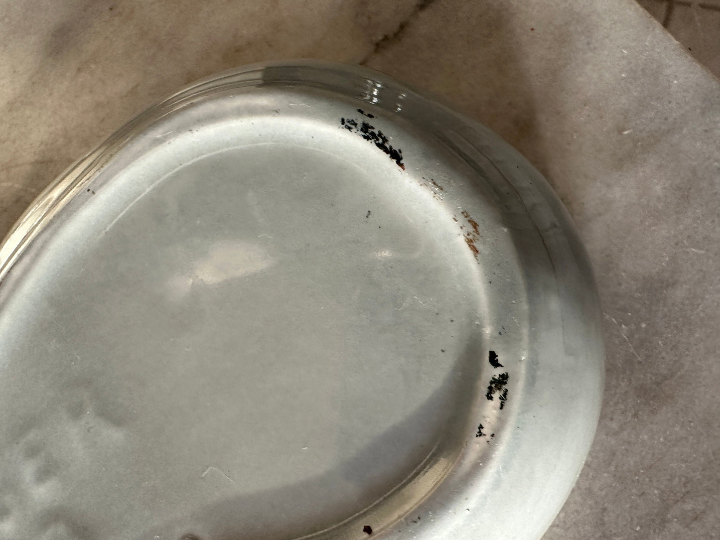 Vintage Haeger Grey Ceramic Planter: MCM Succulent Bulb Pot