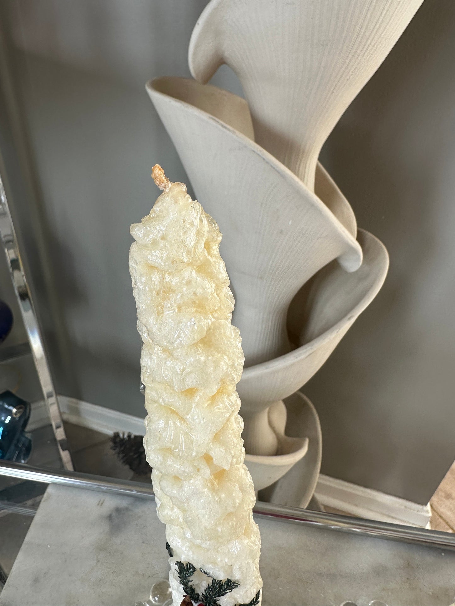 Vintage Penn Christmas Taper Candles Set - 1950s Original Box