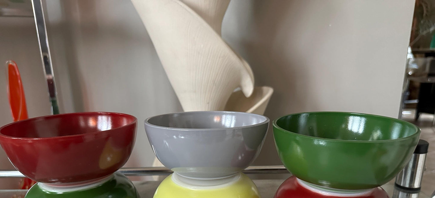 Vintage Hazel-Atlas Moderntone Tableware Dinner Service for Six - Original Box + Serving Platter