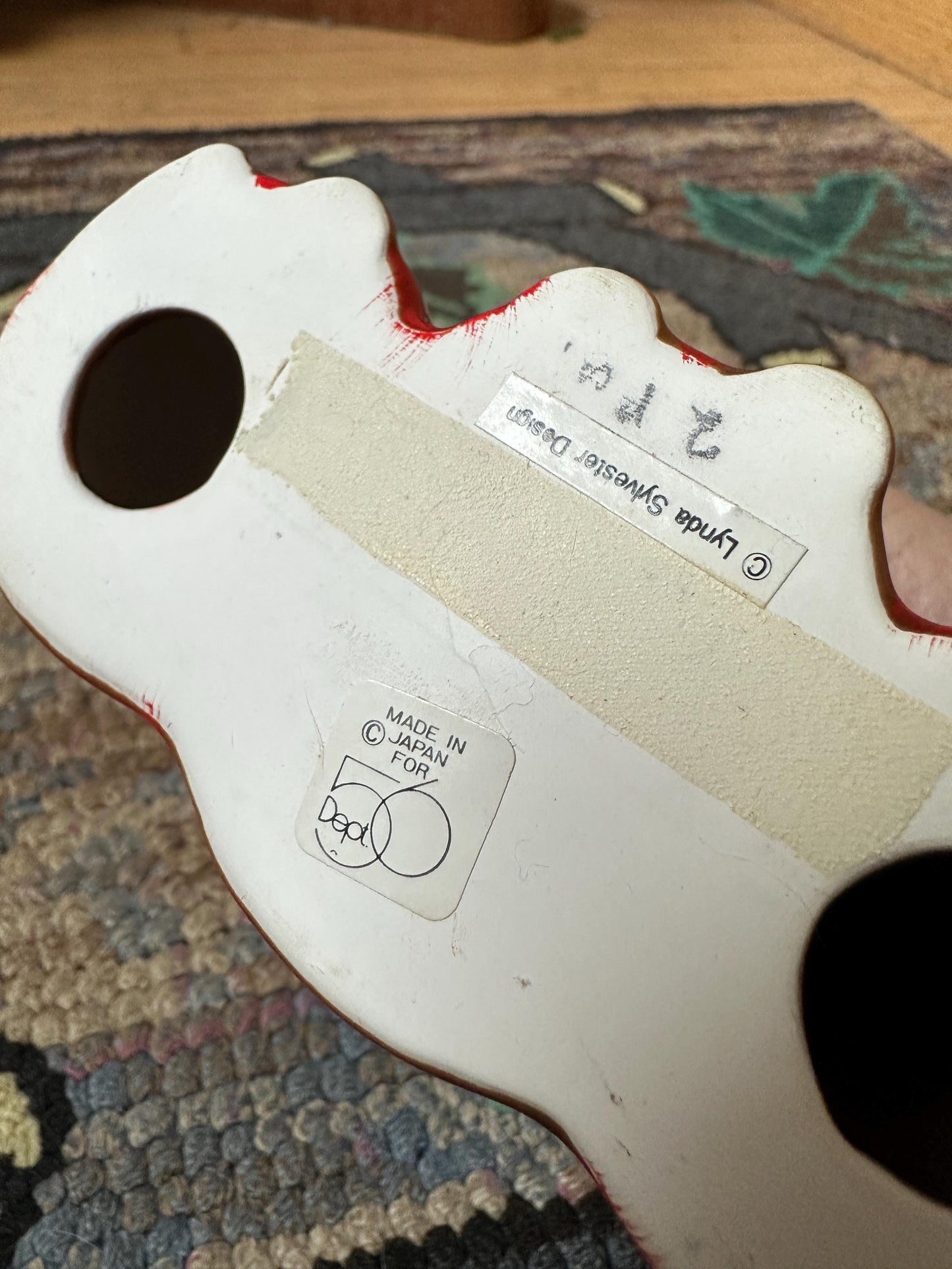 Vintage 1983 Dept 56 Christmas Choir Bear Figurines - Lynda Sylvester Design, Xmas Kitsch