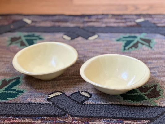 Vintage BOONTON WARE Melamine Cereal Bowl 1307-12, White - Set of 2