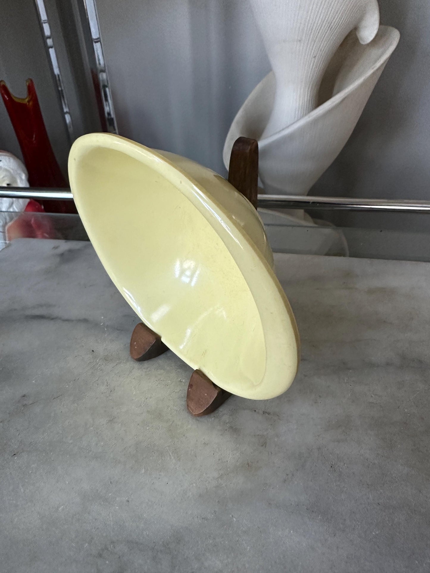 Vintage BOONTON WARE Melamine Cereal Bowl 1307-12, White - Set of 2