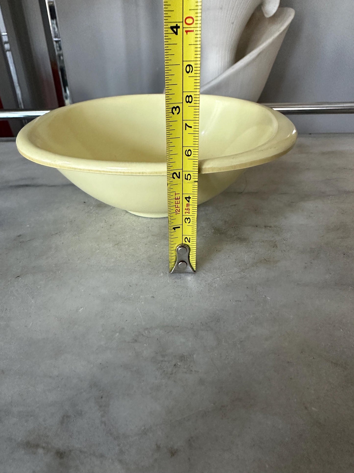 Vintage BOONTON WARE Melamine Cereal Bowl 1307-12, White - Set of 2