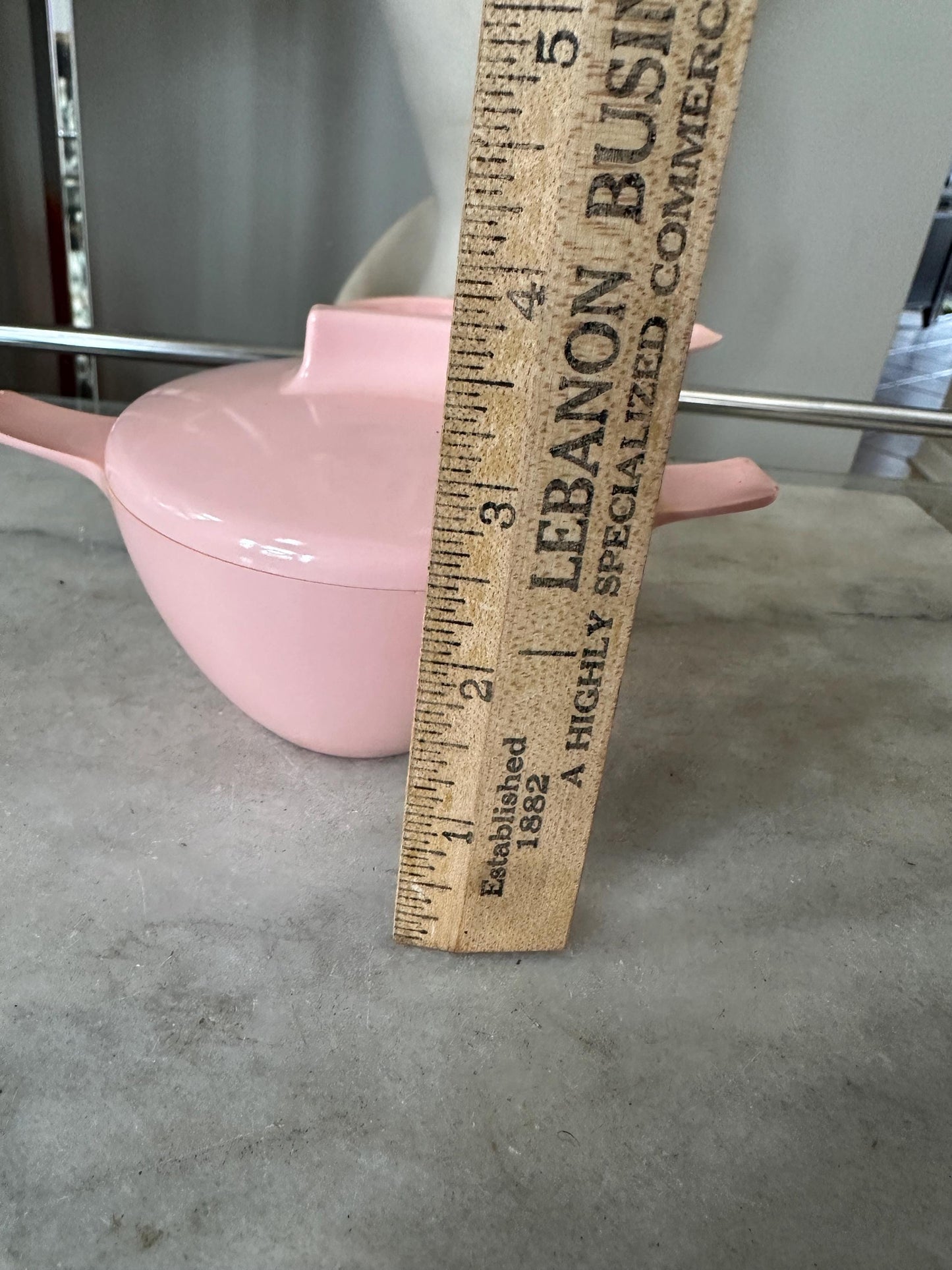 Vintage Westinghouse Pink Melamine Sugar Bowl and Creamer Set - MCM Kitchen