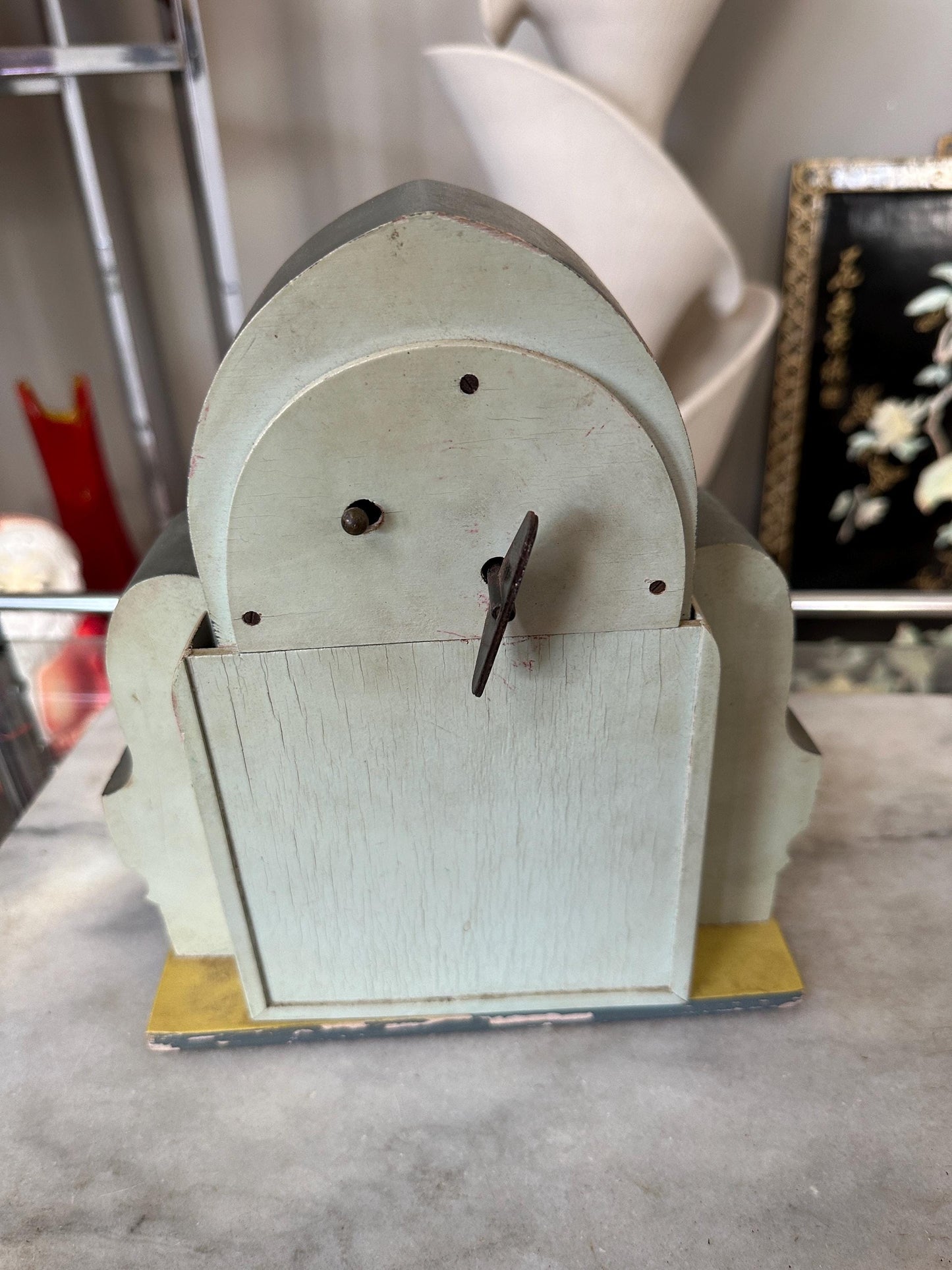 Antique Steinbach Thorens Disc Music Box: O Little Town of Bethlehem