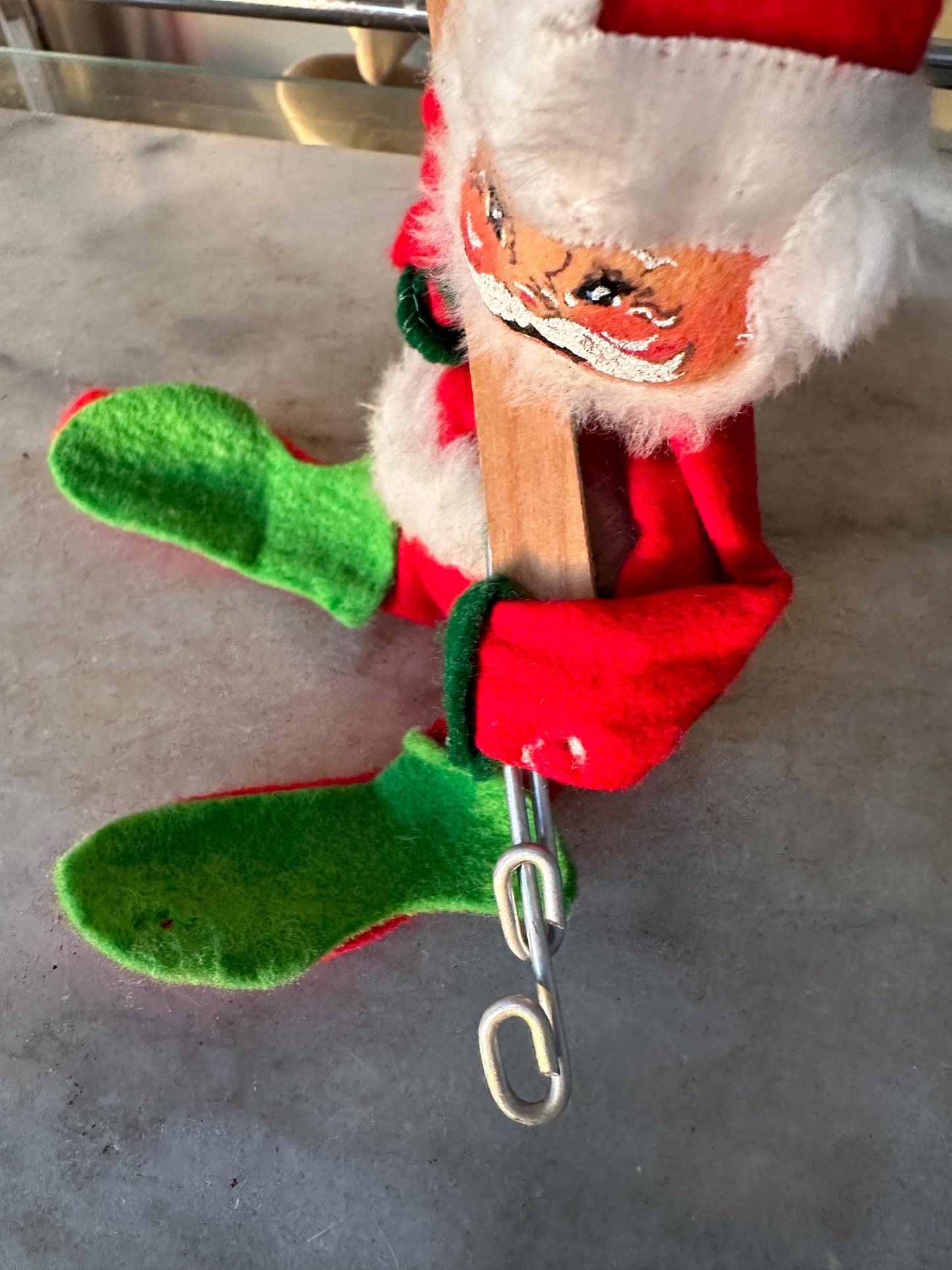 Vintage 1970 Annalee Santa Skier Doll, Rare Figure