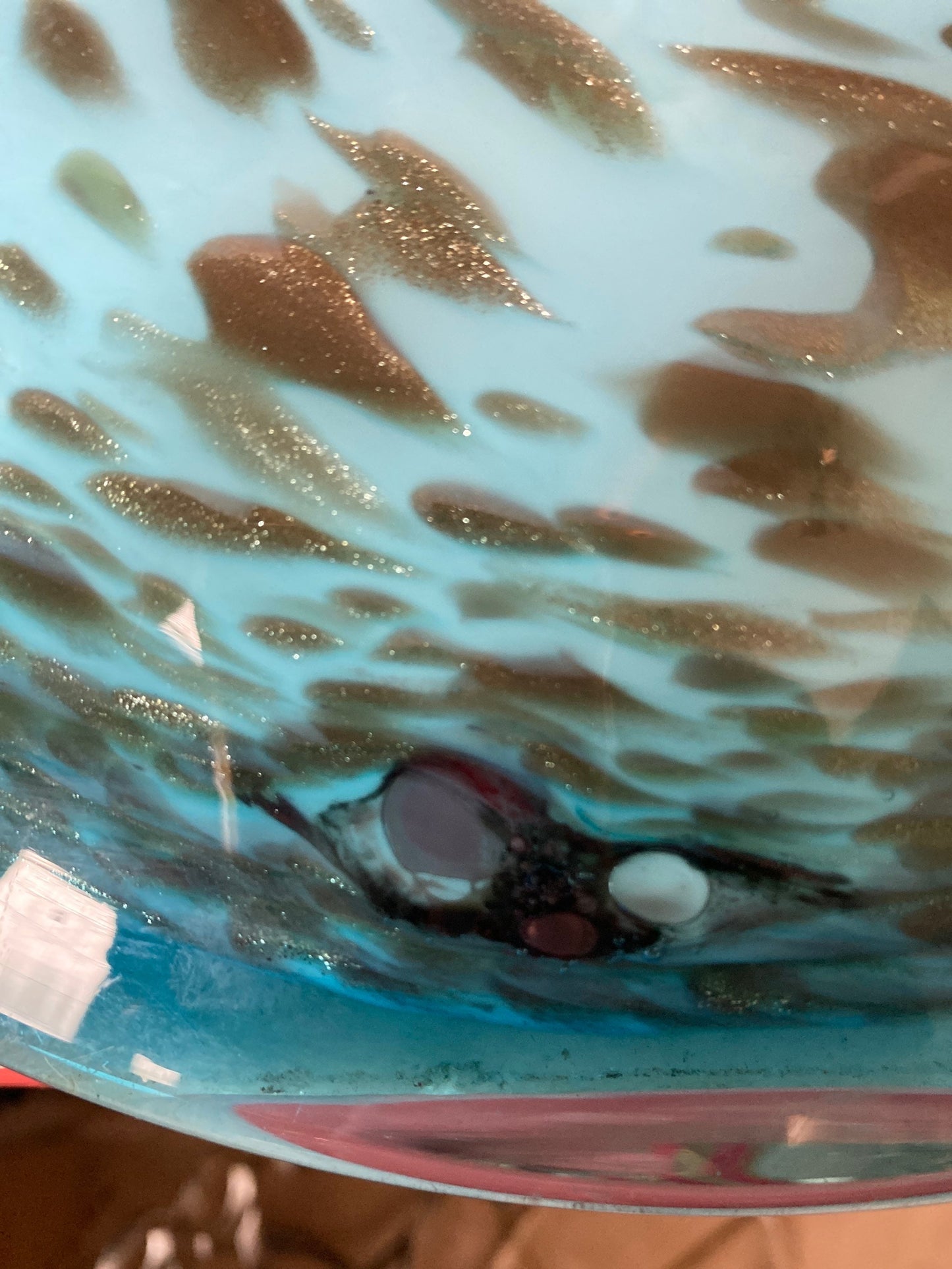 MCM Murano-style Art Glass Bowl