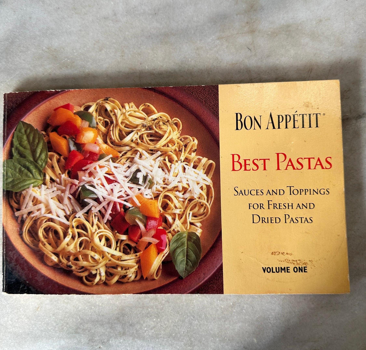 Vintage Cookbook Collection (Set of 3): Cutco, Lemons, Bon Appétit Pasta