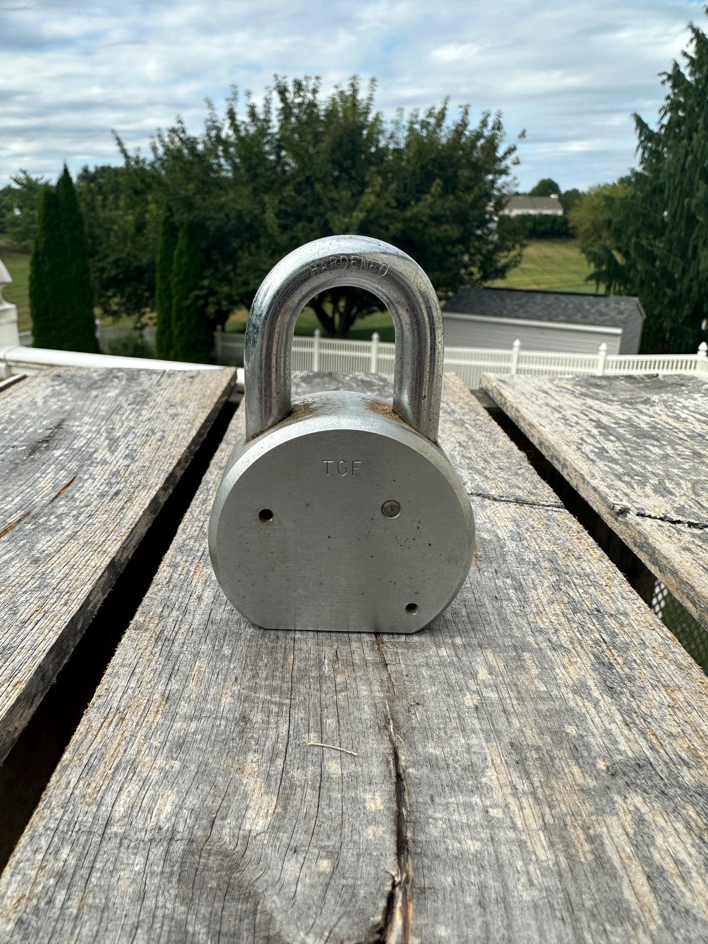 Vintage American Lock Co. Padlock: Hardened Steel, With Keys, USA Made