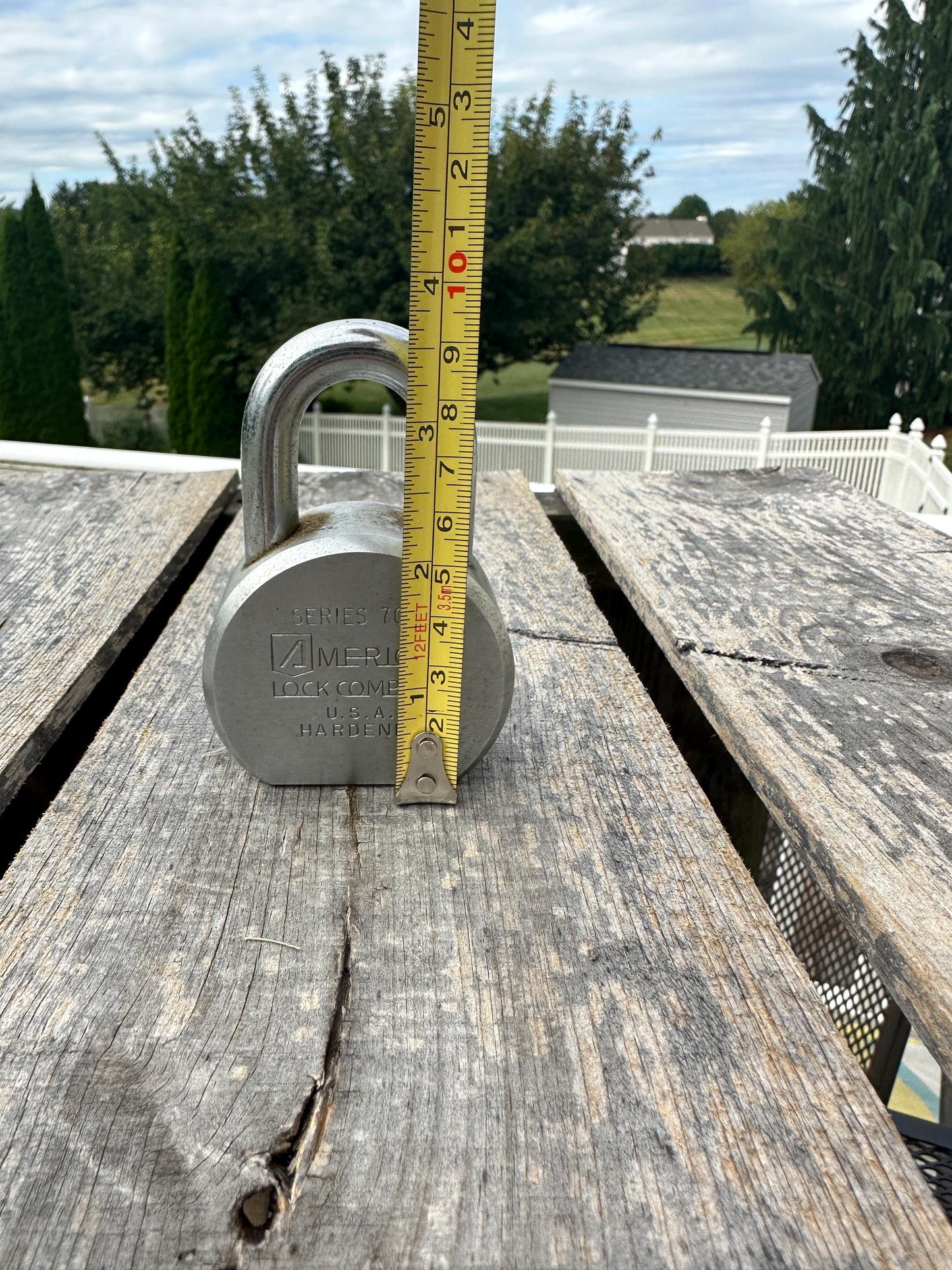Vintage American Lock Co. Padlock: Hardened Steel, With Keys, USA Made
