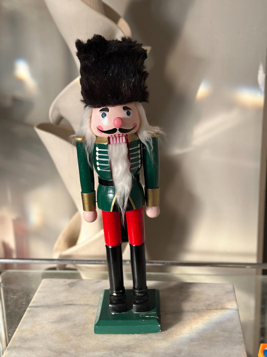 Vintage Nutcracker - 20" Red, Green & Gold Holiday Decor
