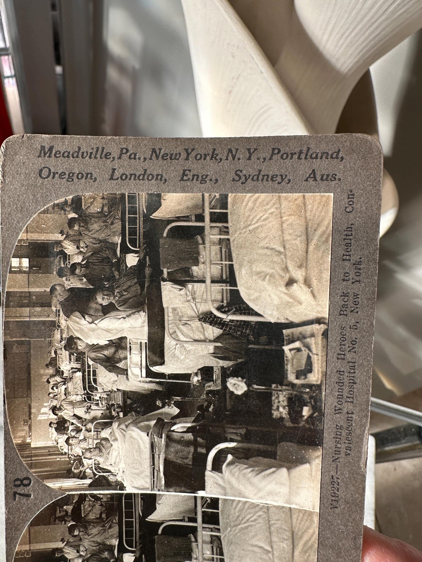 Antique Set of Ten (10) 1900s Keystone Stereoviews WWI War Images