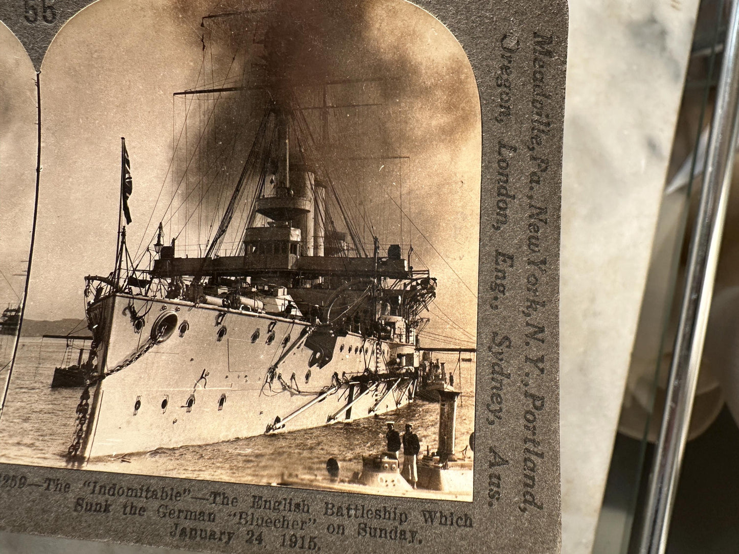 Antique Set of Ten (10) 1900s Keystone Stereoviews WWI War Images