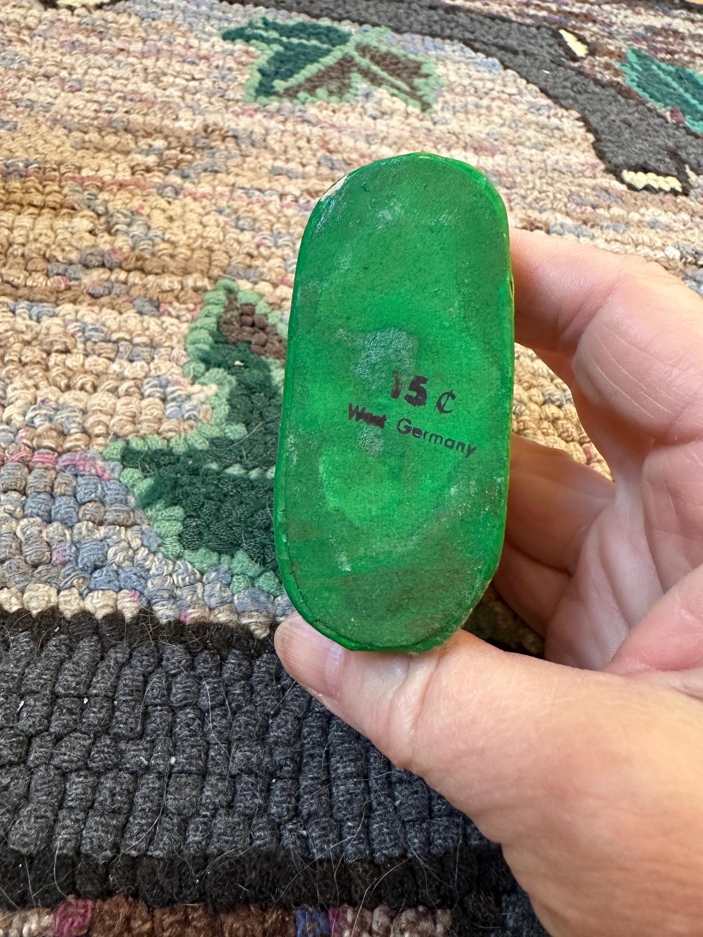 Vintage West Germany Wooden Nativity Set: Hand-Carved Creche & Figures