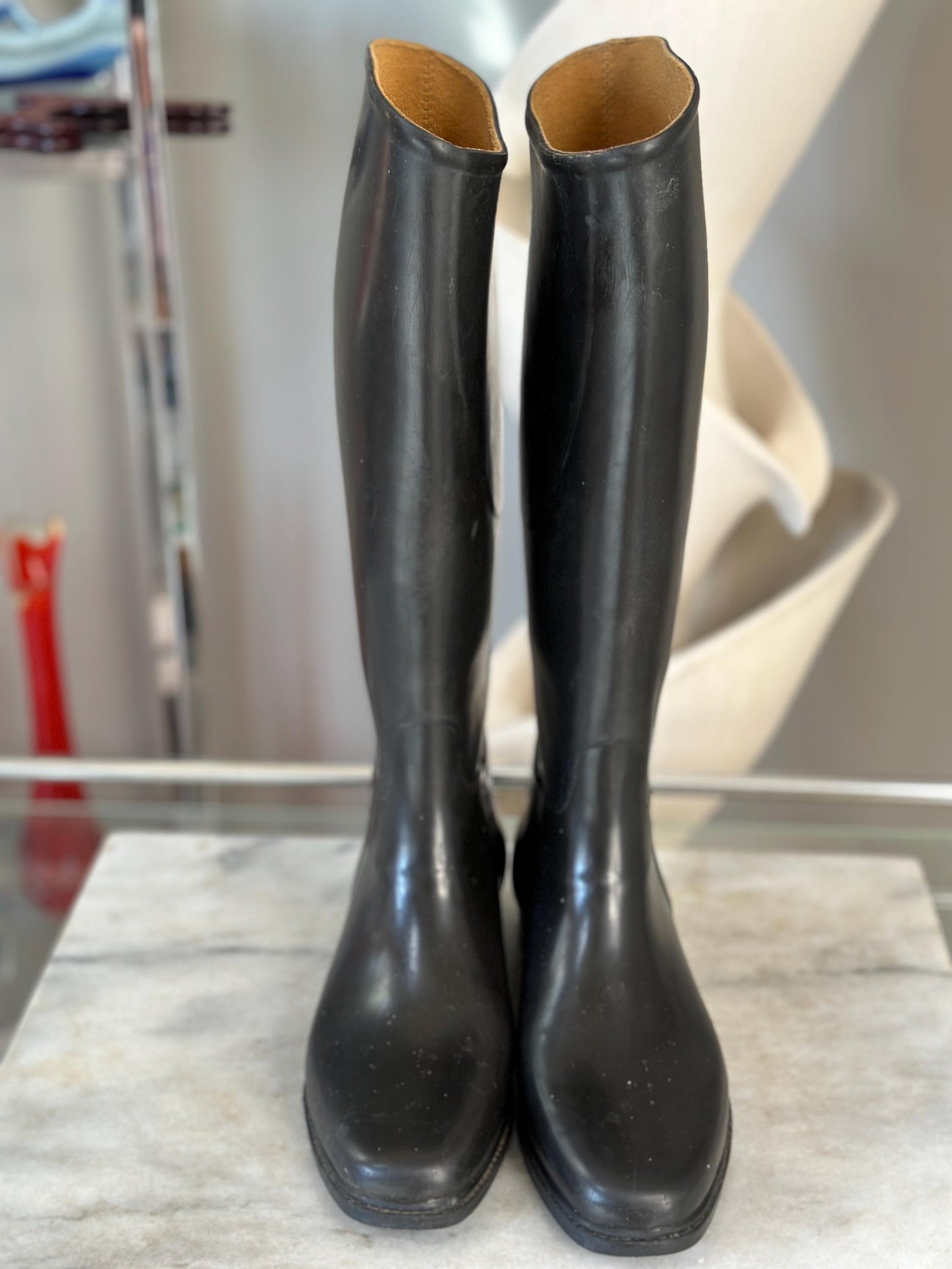 Vintage Romika Turf Rubber Equestrian Riding Boots, Size 35