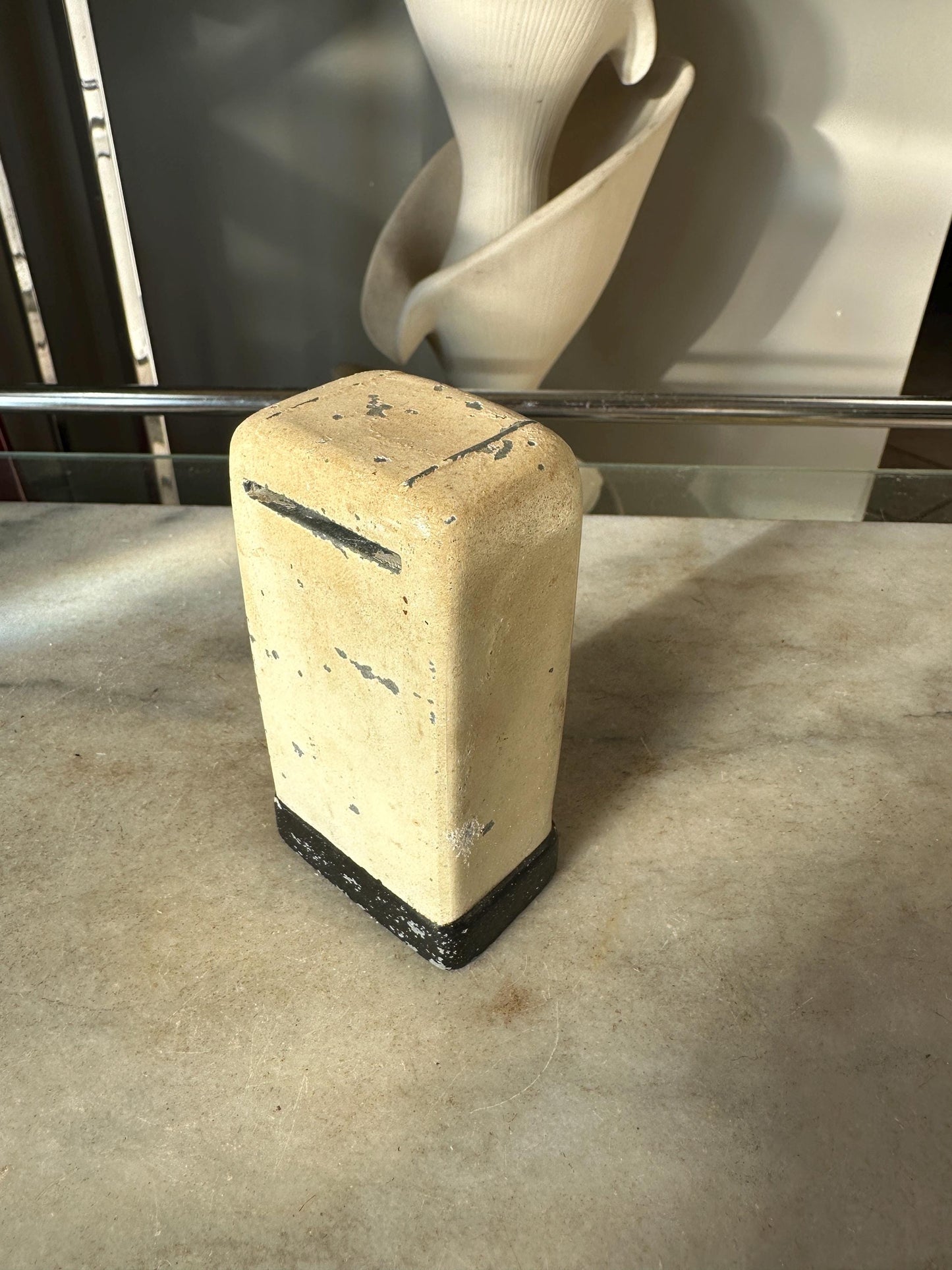 Vintage Norge Refrigerator Bank: Cast Metal Advertising Collectible