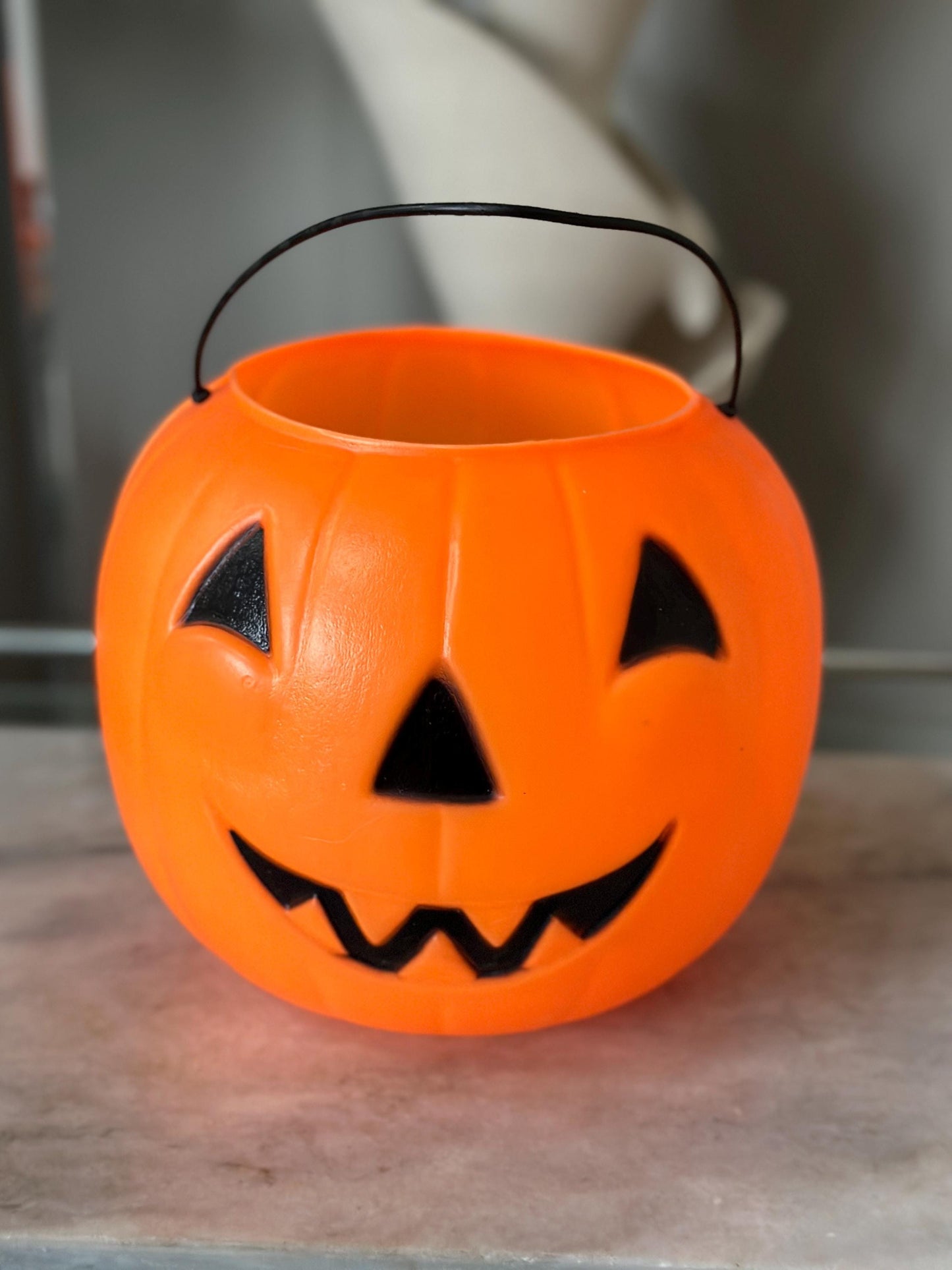Vintage JOL Pumpkin Bucket – General Foam Plastics Halloween Pail