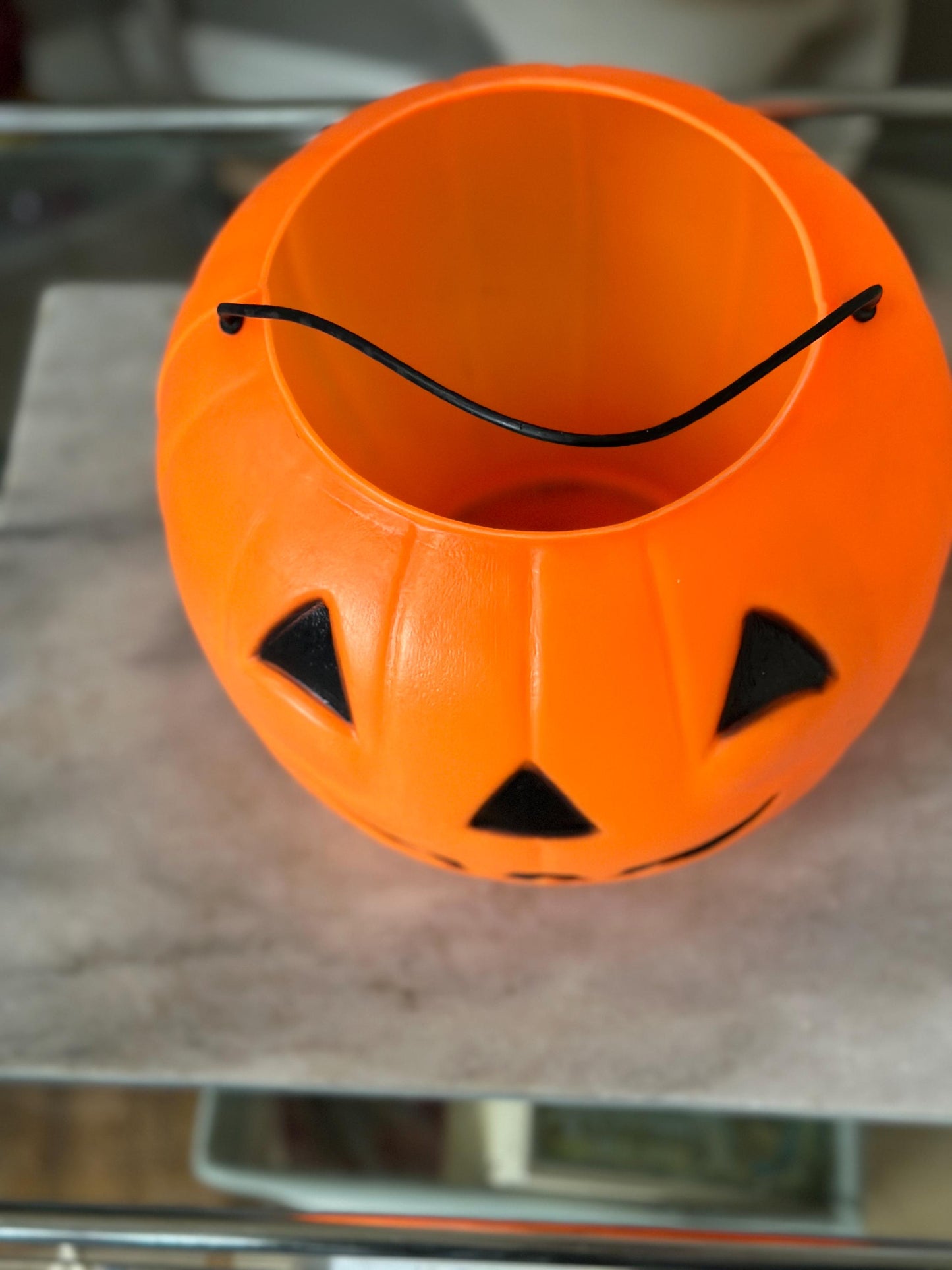 Vintage JOL Pumpkin Bucket – General Foam Plastics Halloween Pail