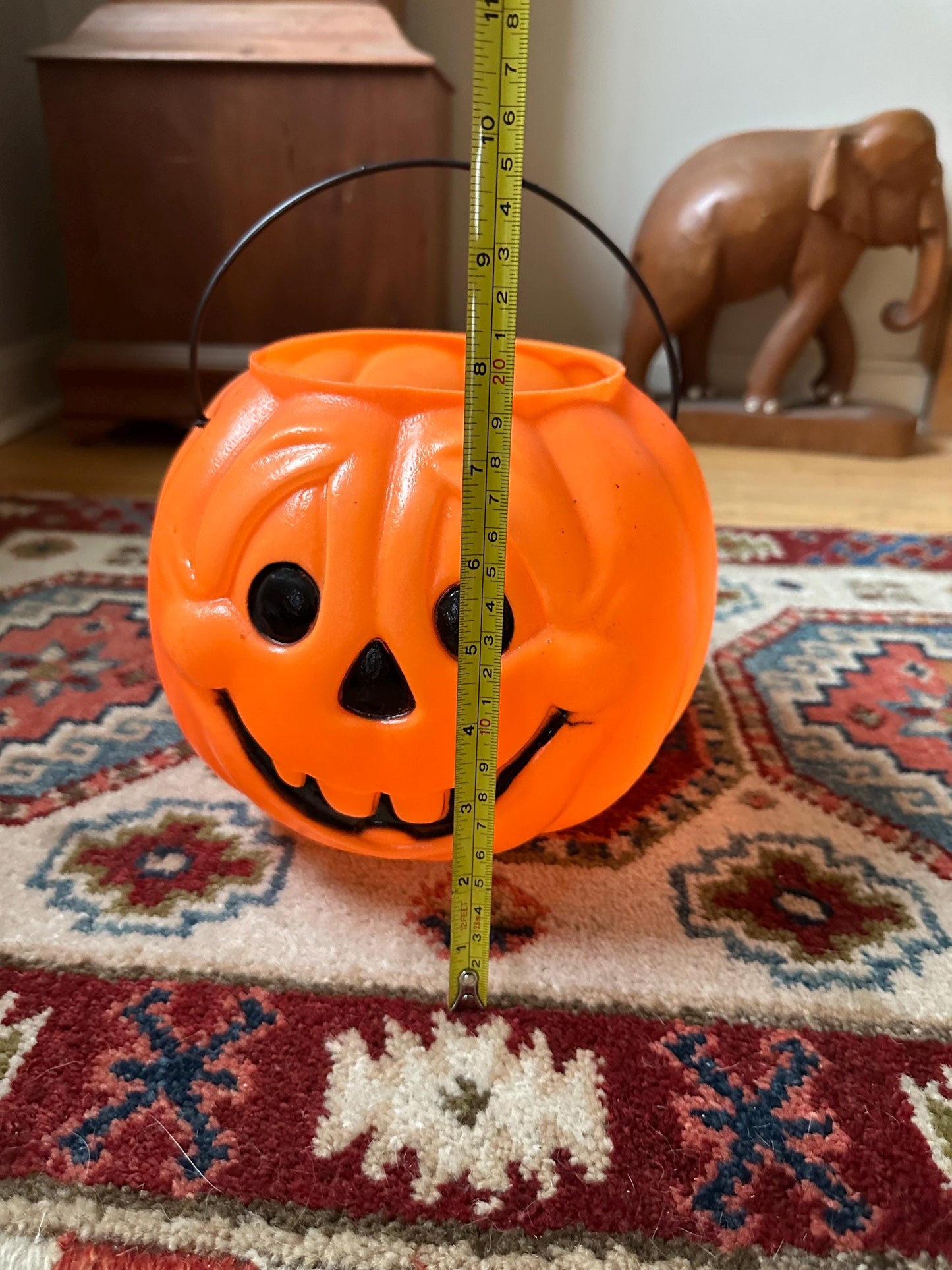 Vintage JOL Pumpkin Bucket – General Foam Plastics Halloween Pail