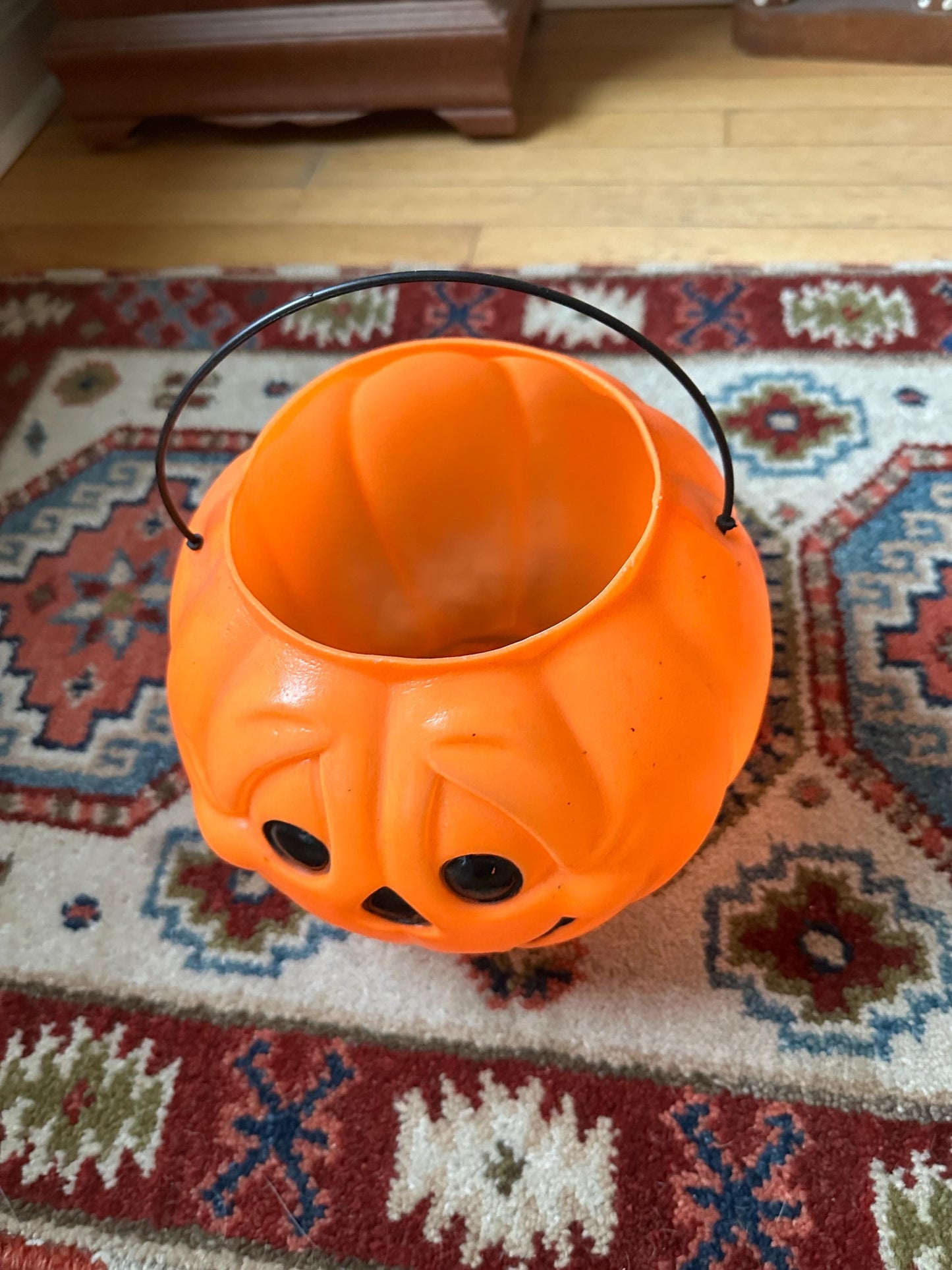 Vintage JOL Pumpkin Bucket – General Foam Plastics Halloween Pail