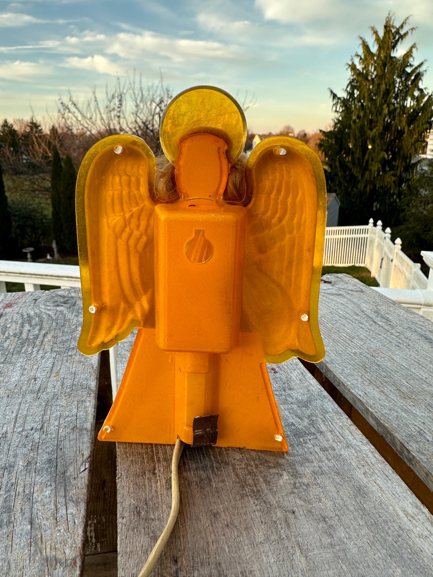 1950s Electric Light Up Christmas Angel