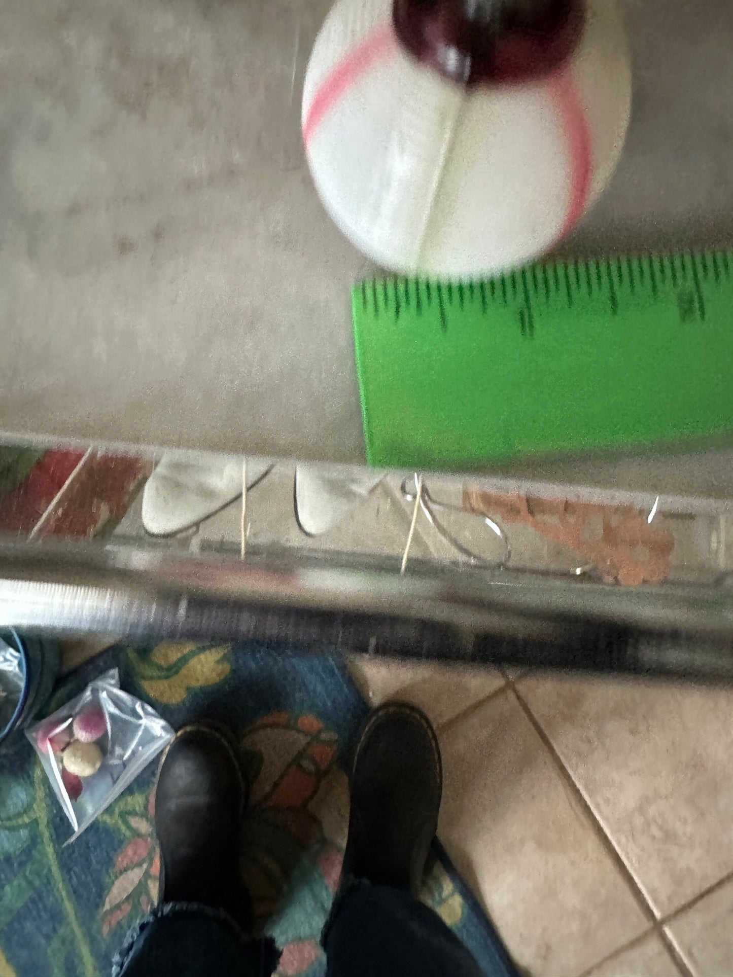 1930s Milk Glass Christmas Light Bulbs: Snowman & Striped Ornament, Set of 2 bulbs