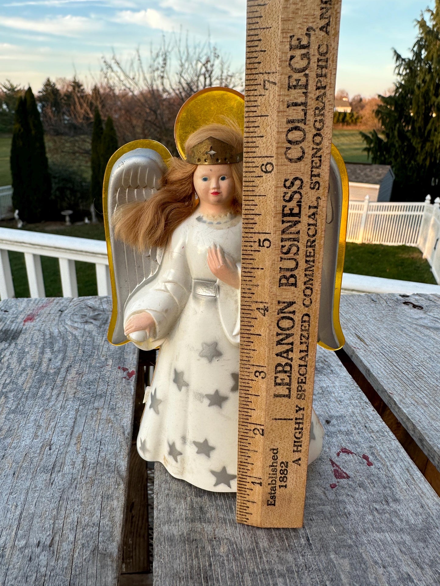 1950s Electric Light Up Christmas Angel