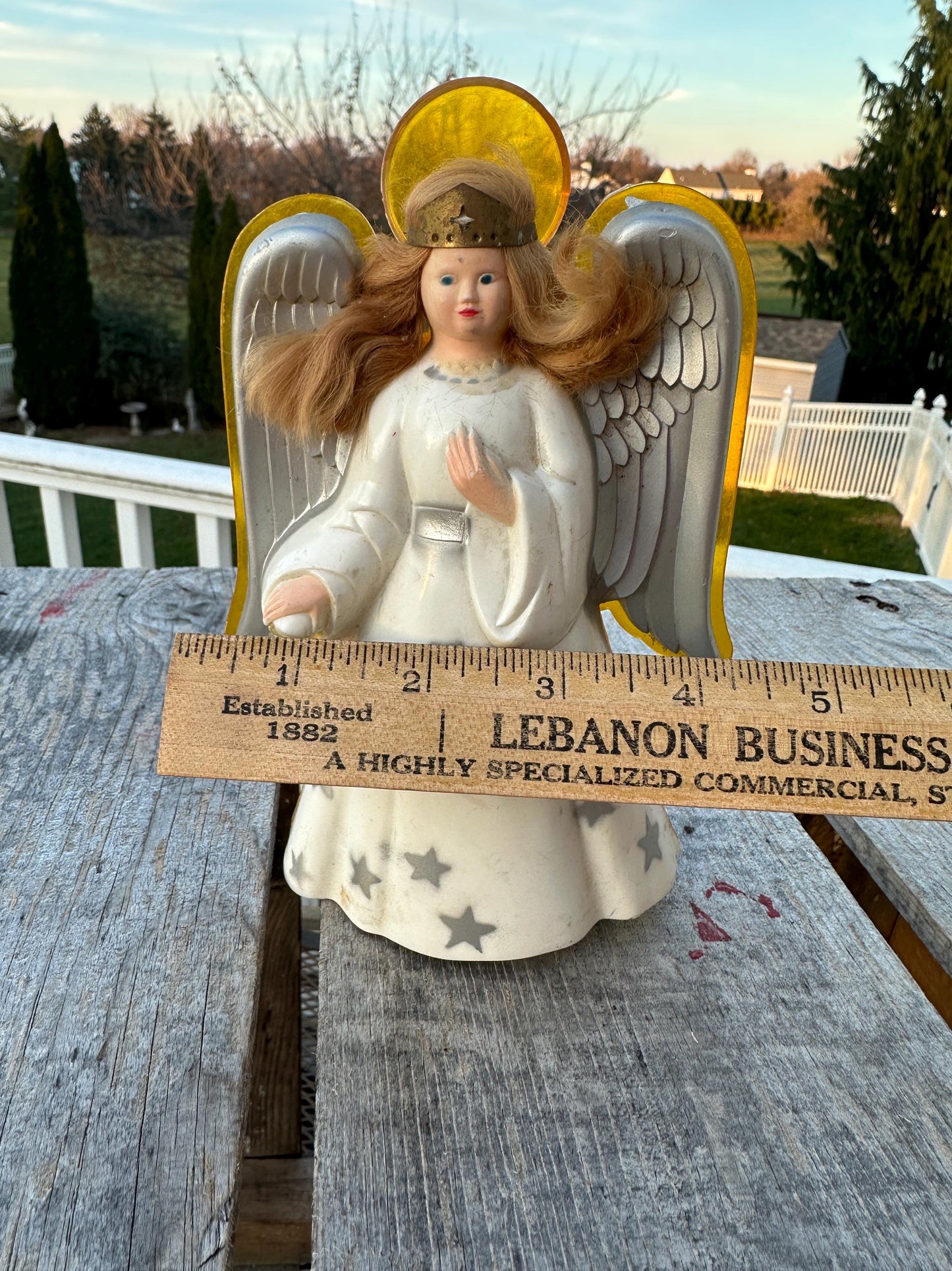 1950s Electric Light Up Christmas Angel