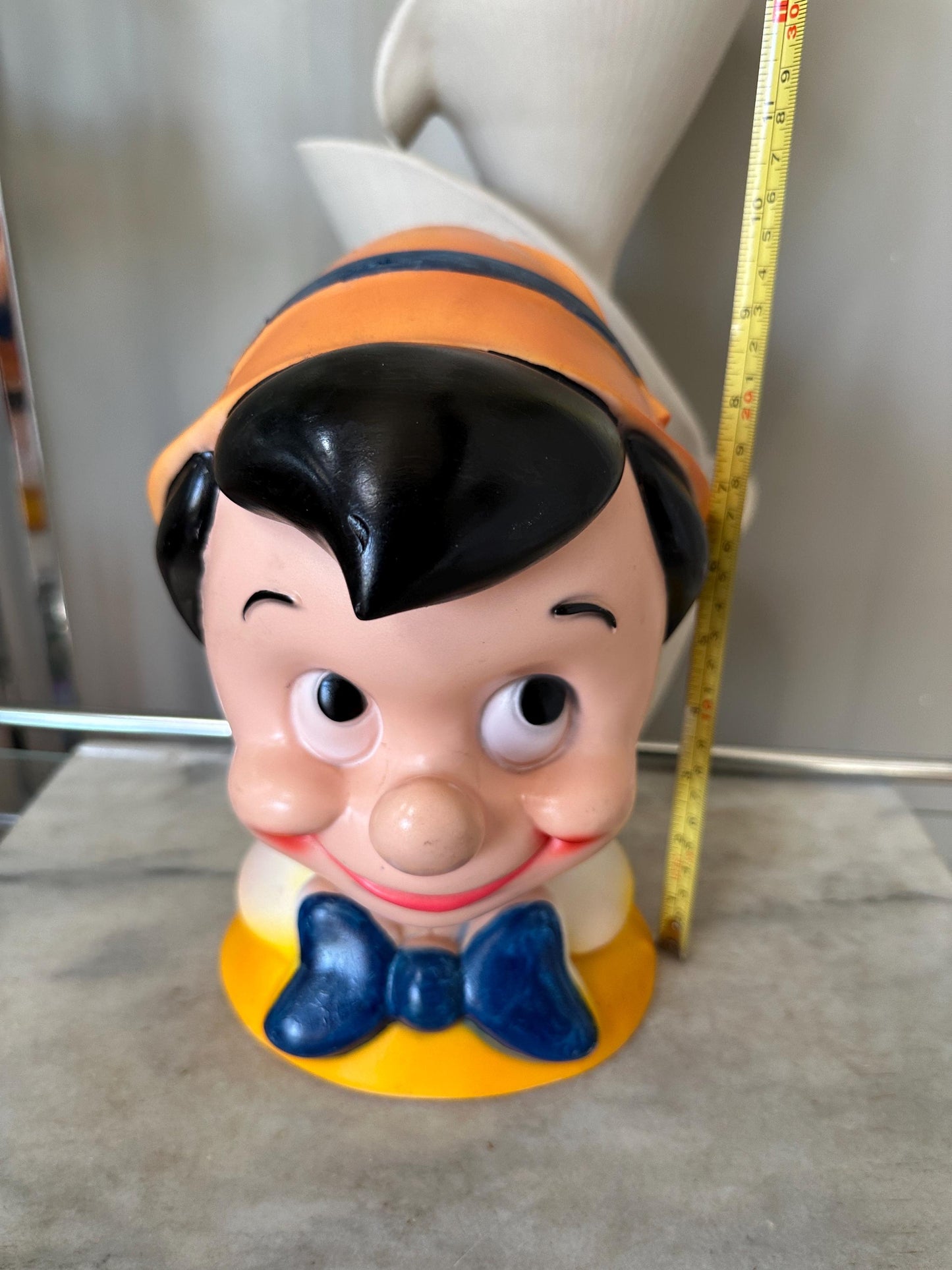 Vintage 1971 Pinocchio Piggy Bank – Large Disney Collectible