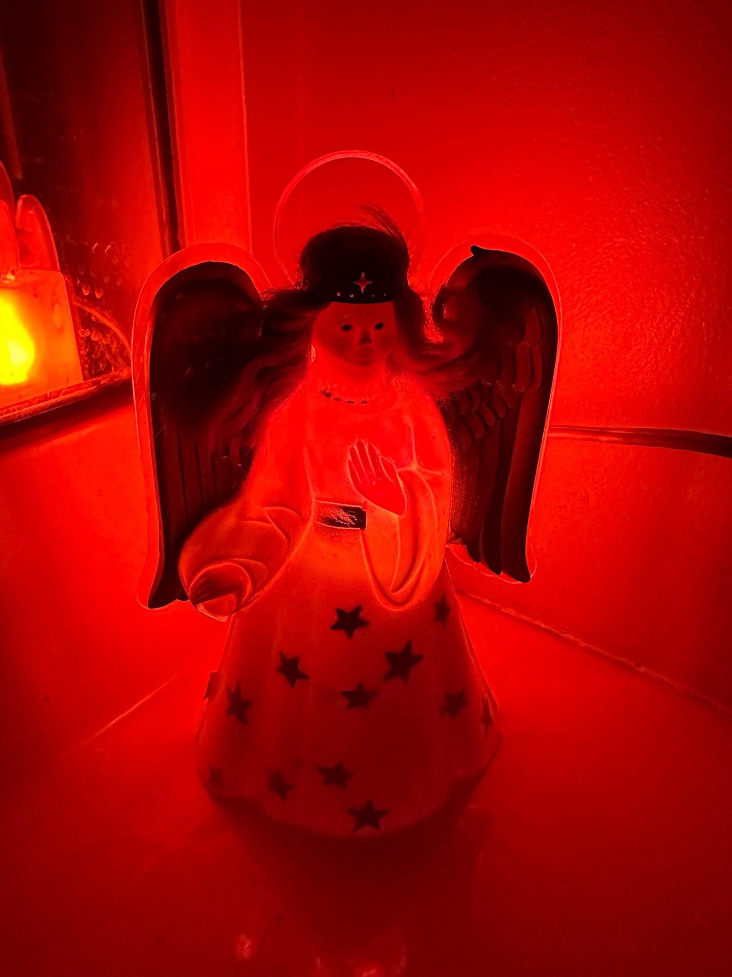 1950s Electric Light Up Christmas Angel