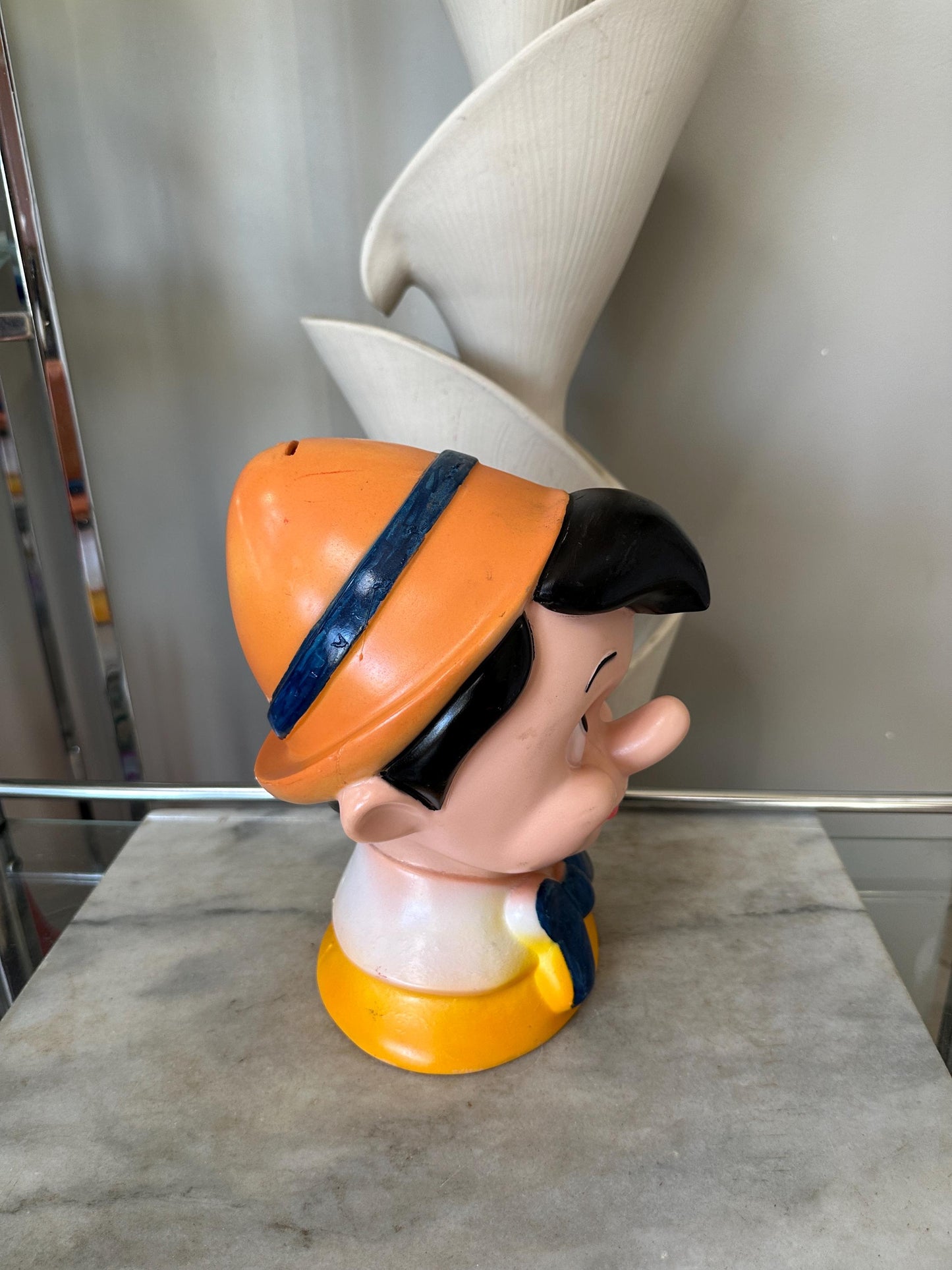 Vintage 1971 Pinocchio Piggy Bank – Large Disney Collectible