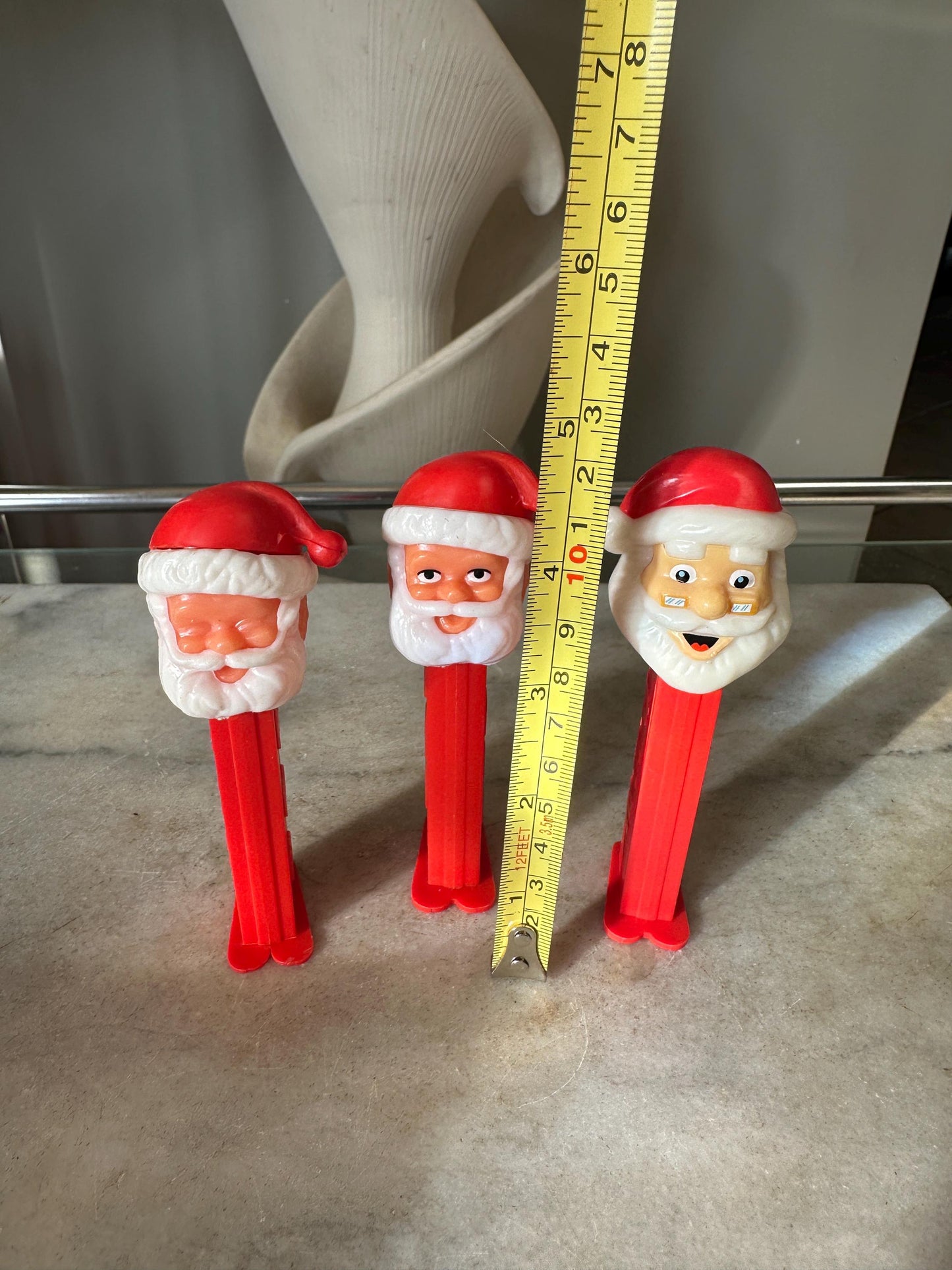 Vintage Santa PEZ Dispensers Set – 1980s-2000s Christmas Collectibles