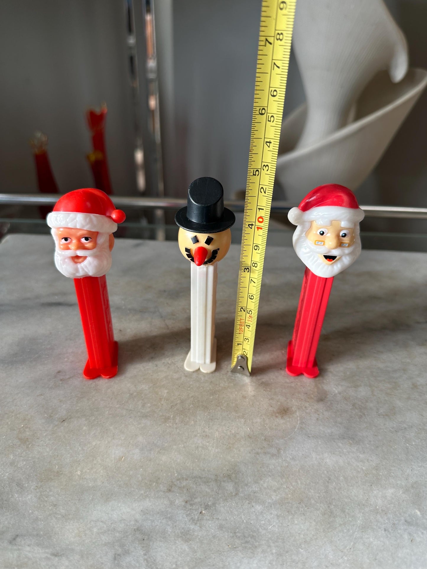 Vintage Santa & Snowman PEZ Dispensers – 1980s-2000s Christmas Collectibles