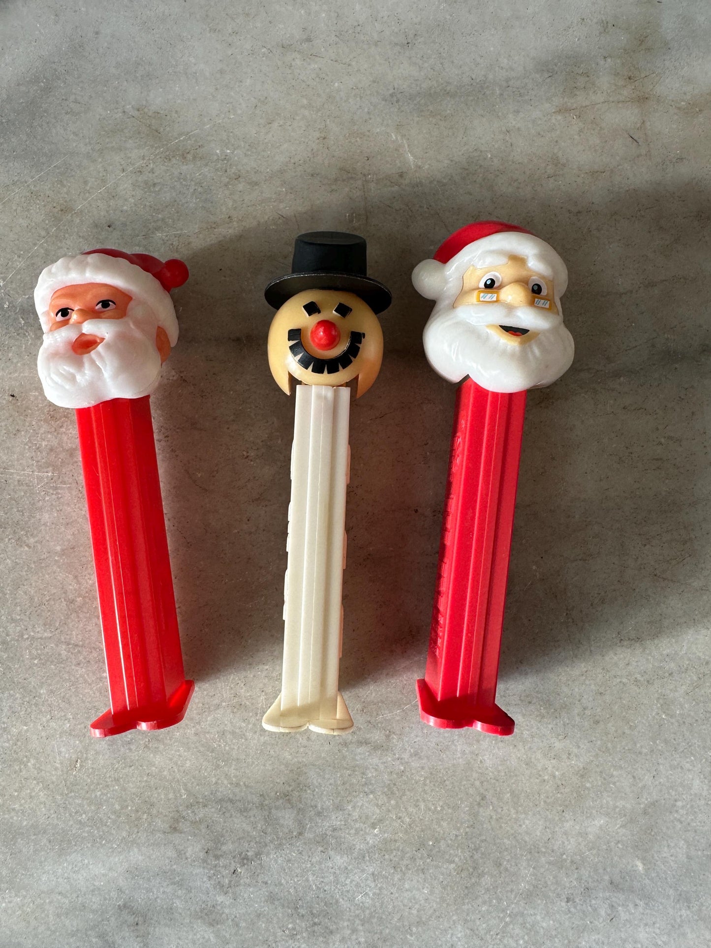 Vintage Santa & Snowman PEZ Dispensers – 1980s-2000s Christmas Collectibles