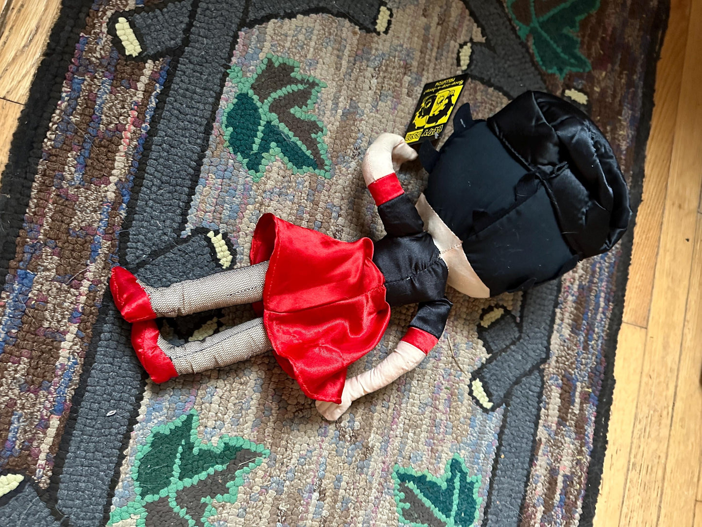 2009 Kellytoy "Biker Betty" Betty Boop 16" Stuffed Cotton Doll