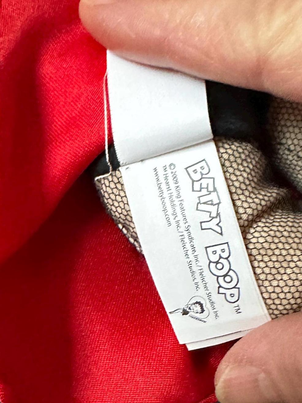 2009 Kellytoy "Biker Betty" Betty Boop 16" Stuffed Cotton Doll