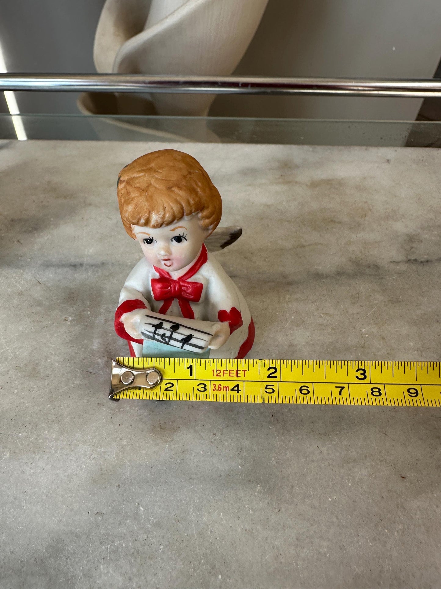 Vintage Caroling Angel - Set of Two - Made in Korea