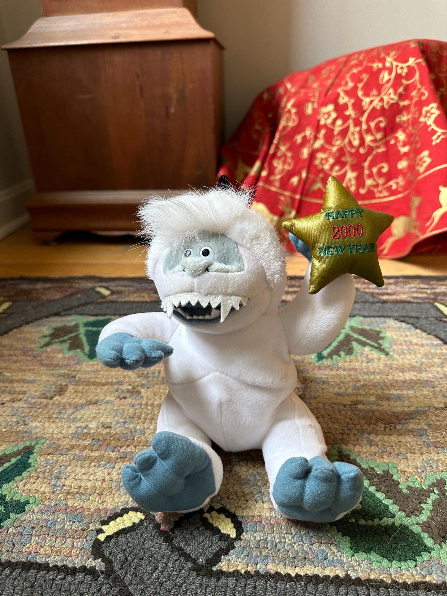 Rudolph Island of Misfit Toys Bumble Abominable Snowman Stuffins Plush 13” 1998 CVS