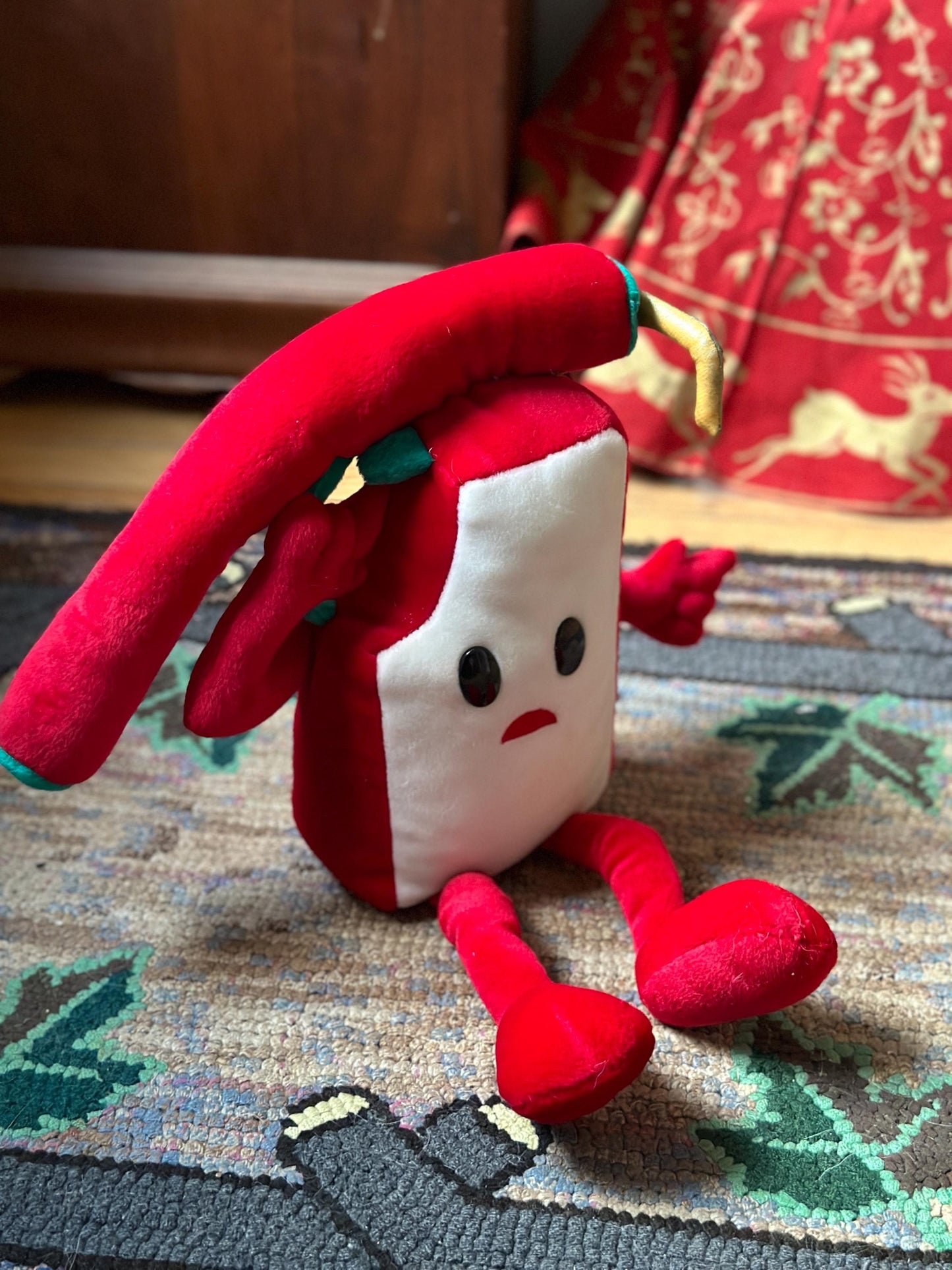 Vintage Water Pistol Plush: Rudolph Island Misfit Toy, 1999 CVS Stuffins (16")