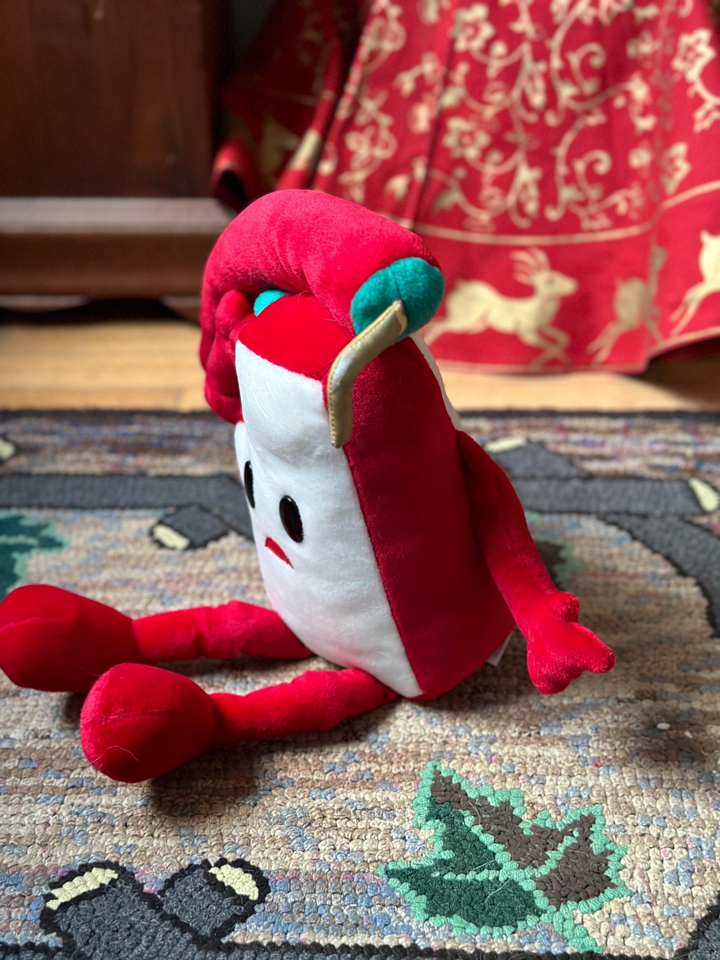 Vintage Water Pistol Plush: Rudolph Island Misfit Toy, 1999 CVS Stuffins (16")