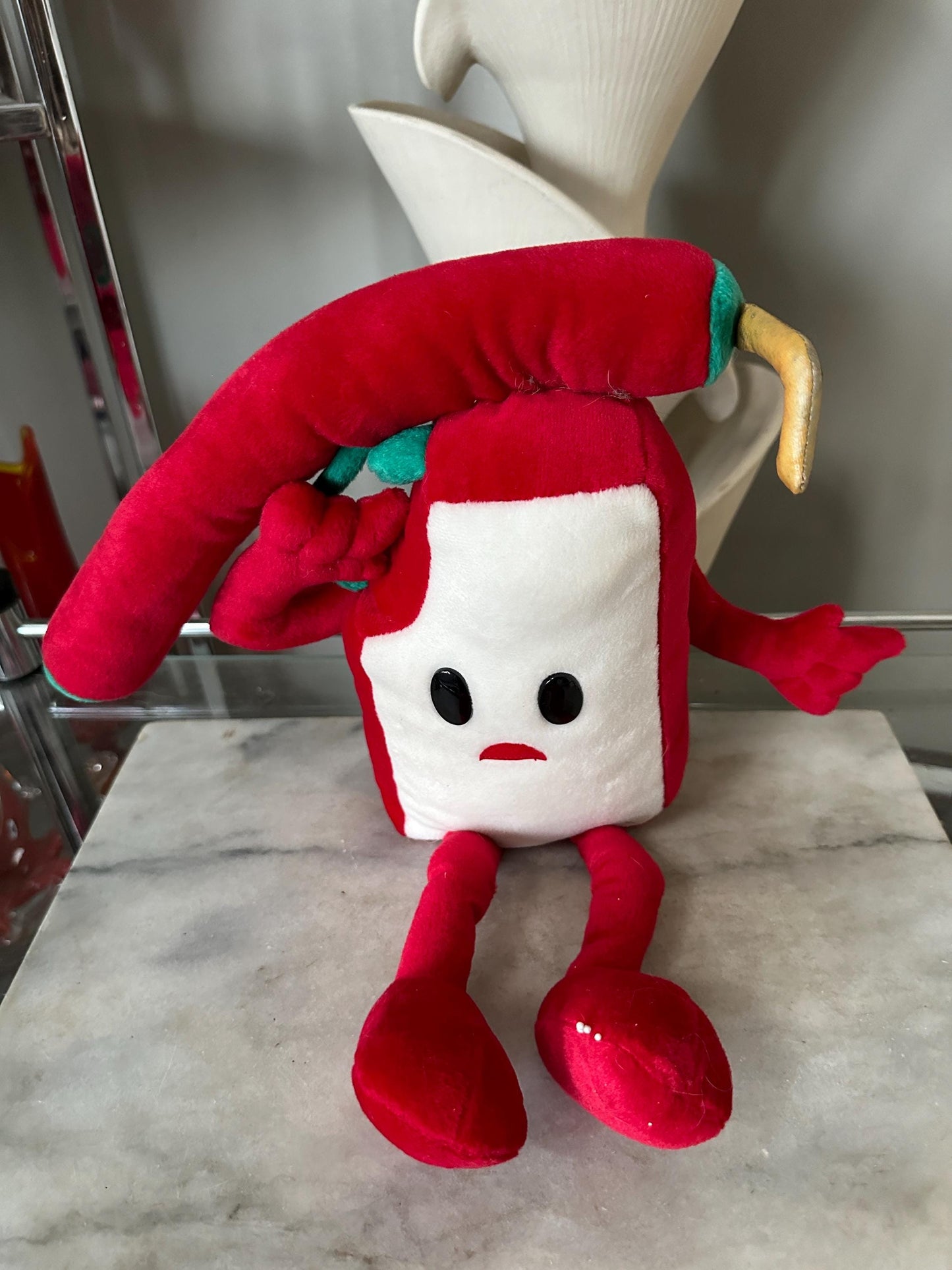 Vintage Water Pistol Plush: Rudolph Island Misfit Toy, 1999 CVS Stuffins (16")