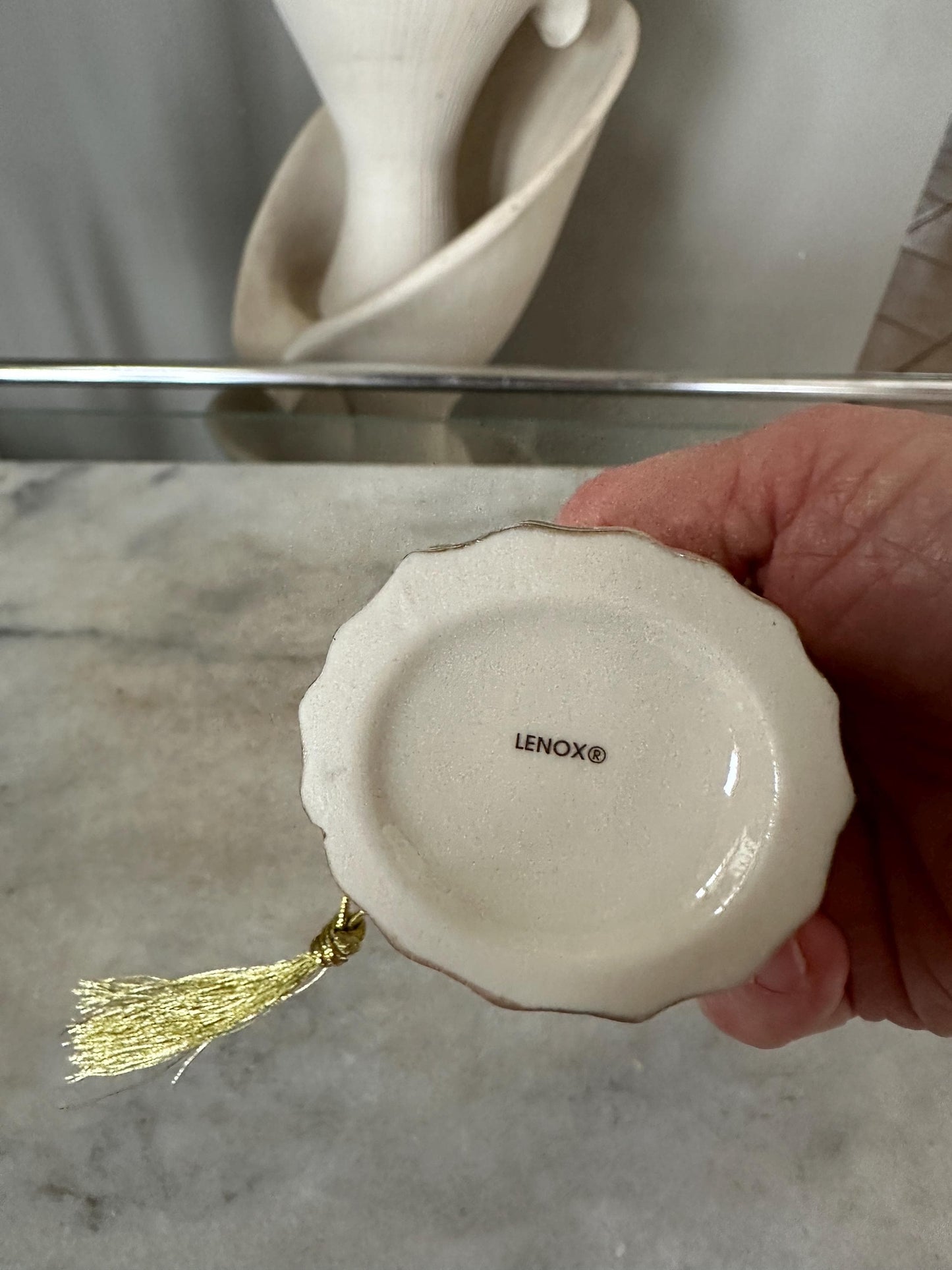 Lenox Holiday Cheer Angel Ornament