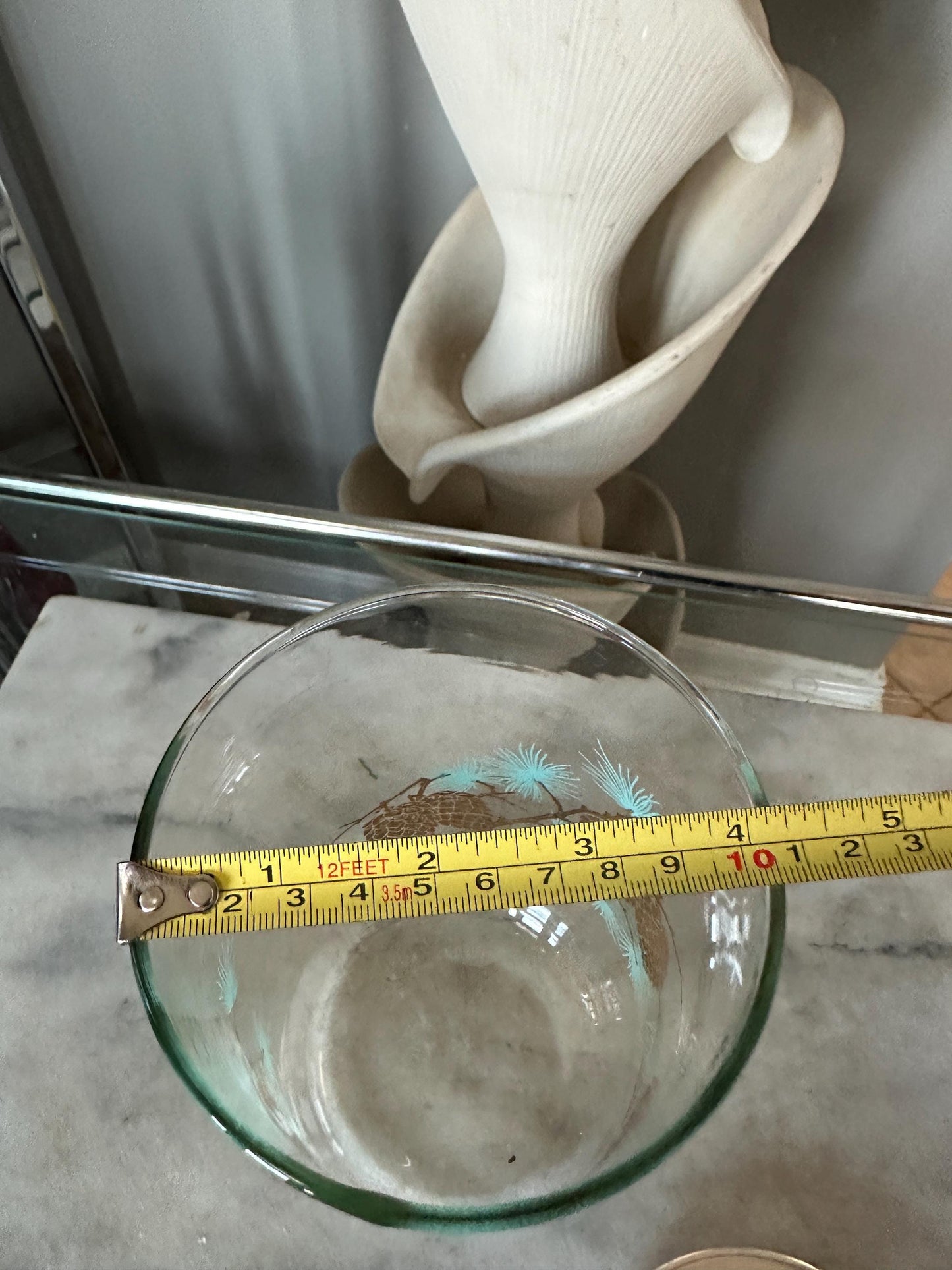 Vintage David Douglas / Libbey Pinecone Canister – Mid-Century Modern Kitchen Storage