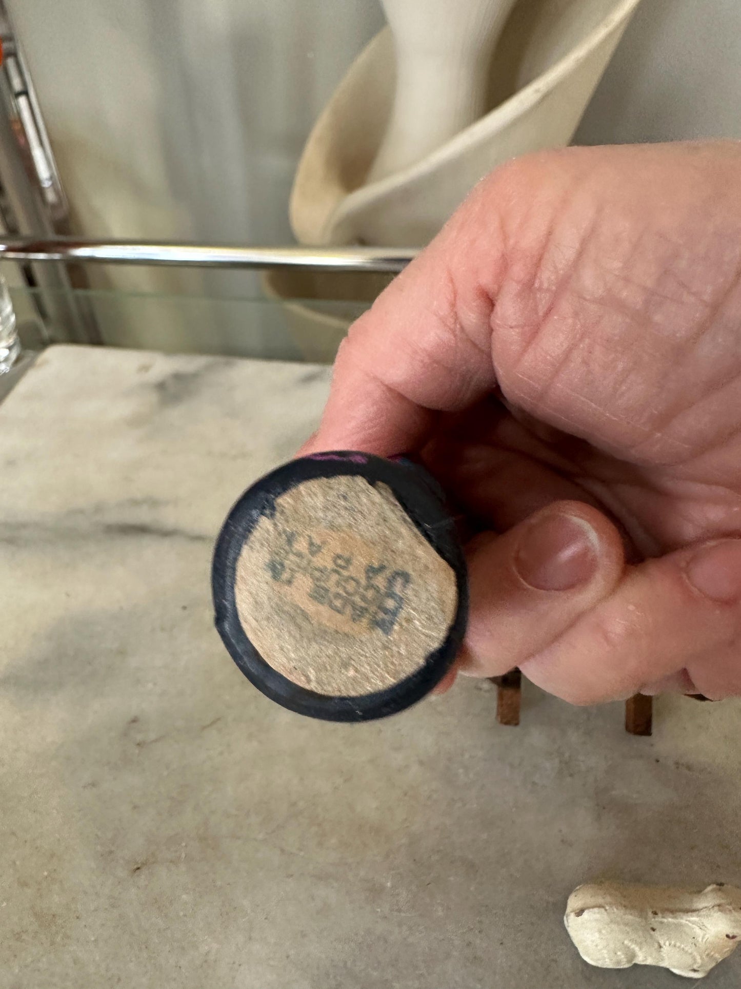 1960's JAPAN Mache Christmas Nativity - Mary Joseph Baby Jesus Lamb Manger