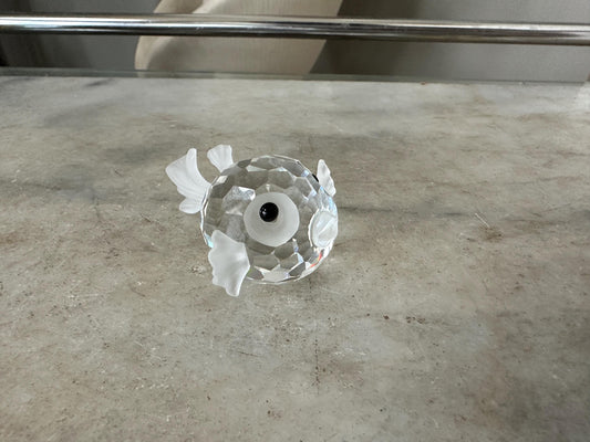 Swarovski Puffer Fish, Swarovski Faceted Blow Fish, Swarovski 7644 NR 041 000, Swarovski Puffer Fish