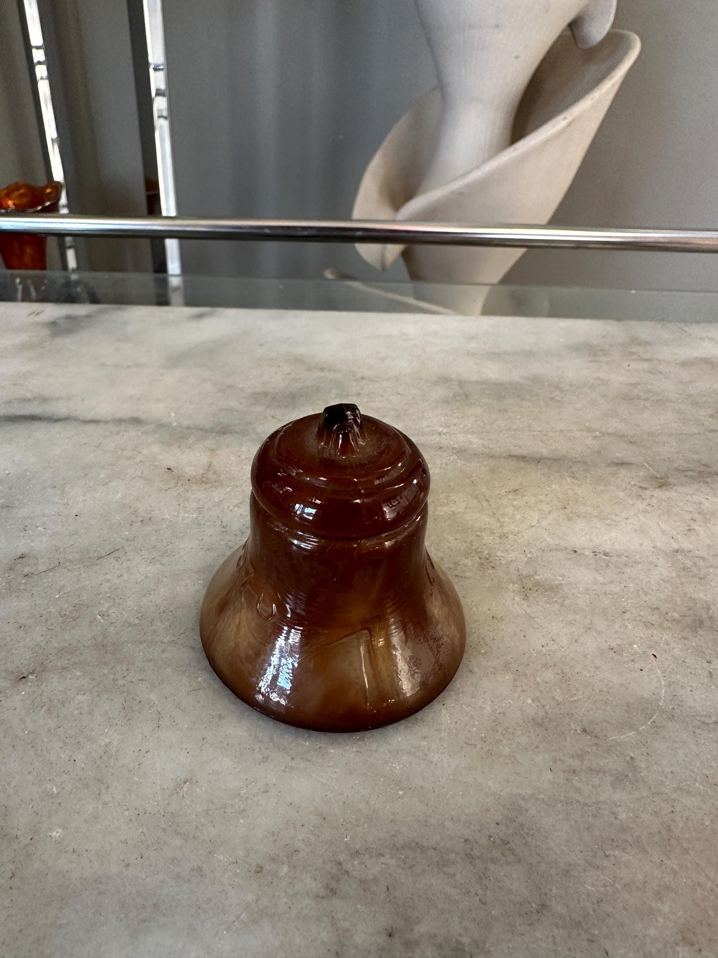 Vintage Degenhart Glass, Slag Glass Bicentennial Liberty Bell 1776 - 1976