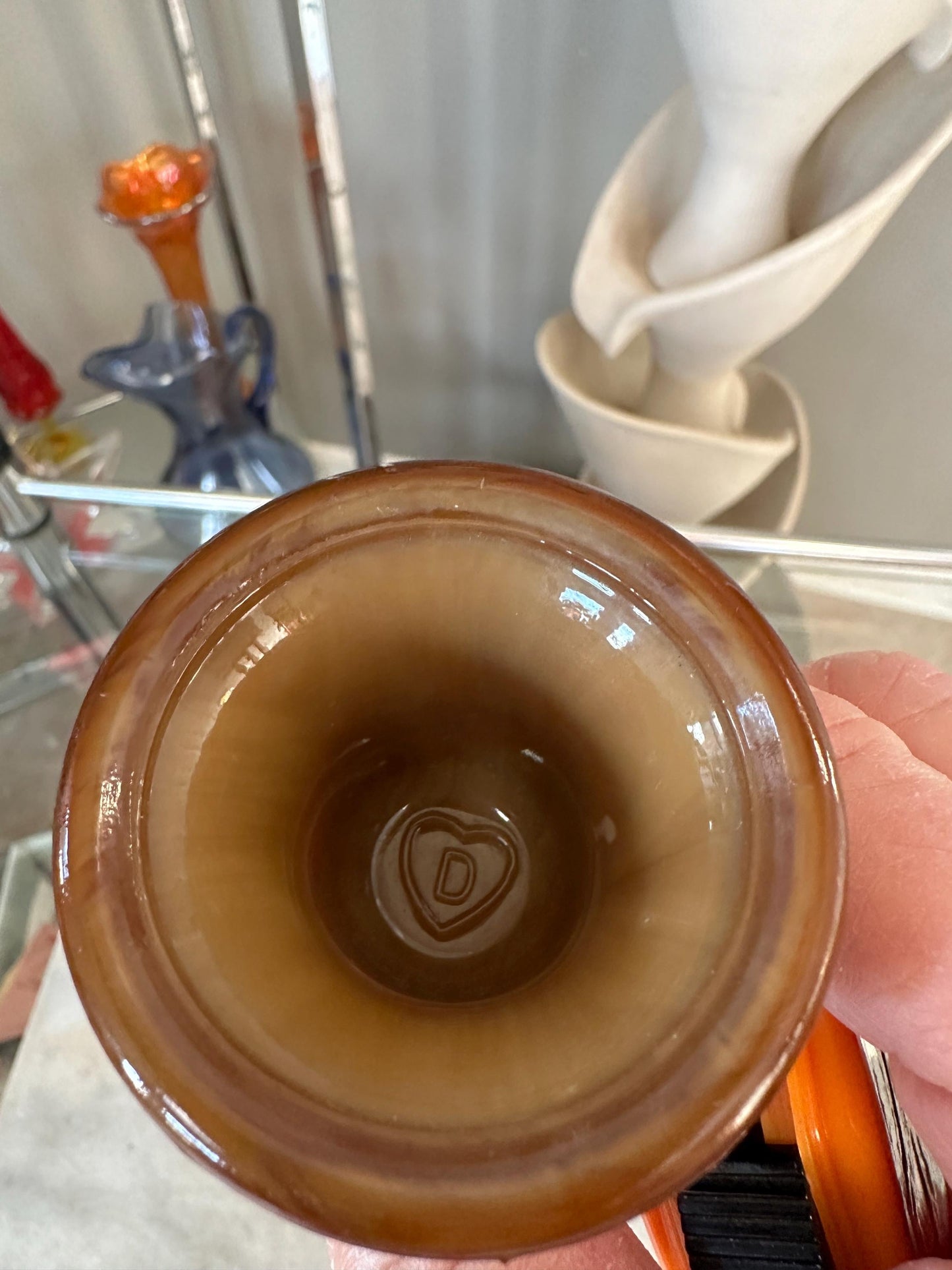 Vintage Degenhart Glass, Slag Glass Bicentennial Liberty Bell 1776 - 1976