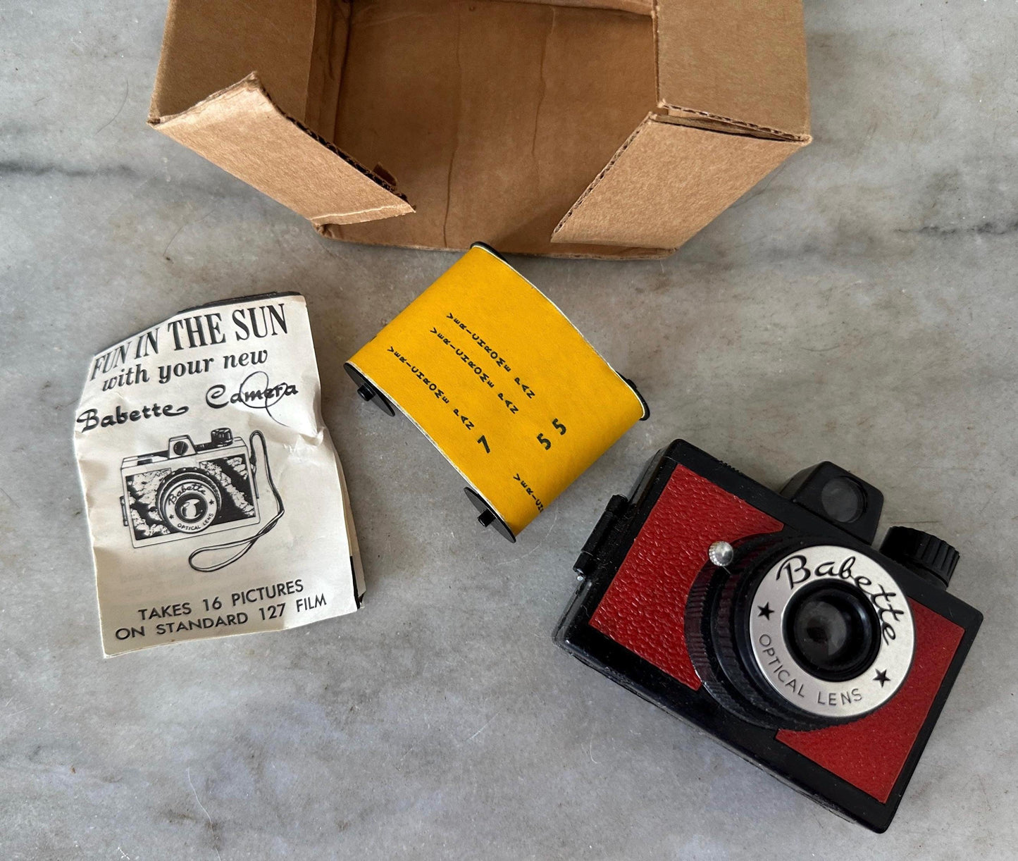 Vintage Babette Super Spy Wonder Camera in Box | 1960s 127 Film Camera | Collectible Toy Camera
